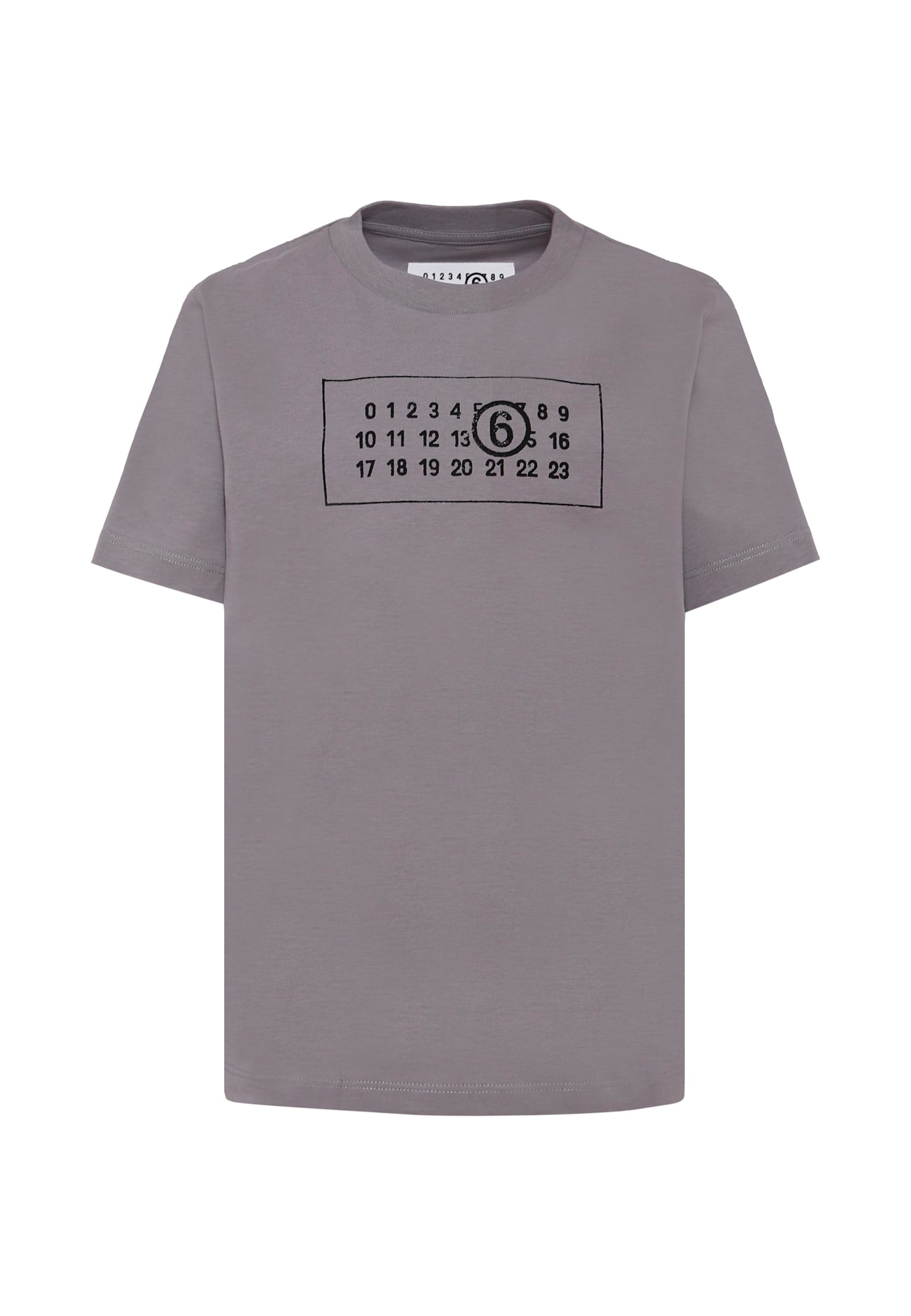 Mm6 Maison Margiela Multicolor T-shirt Set For Kids With Logo In Multi