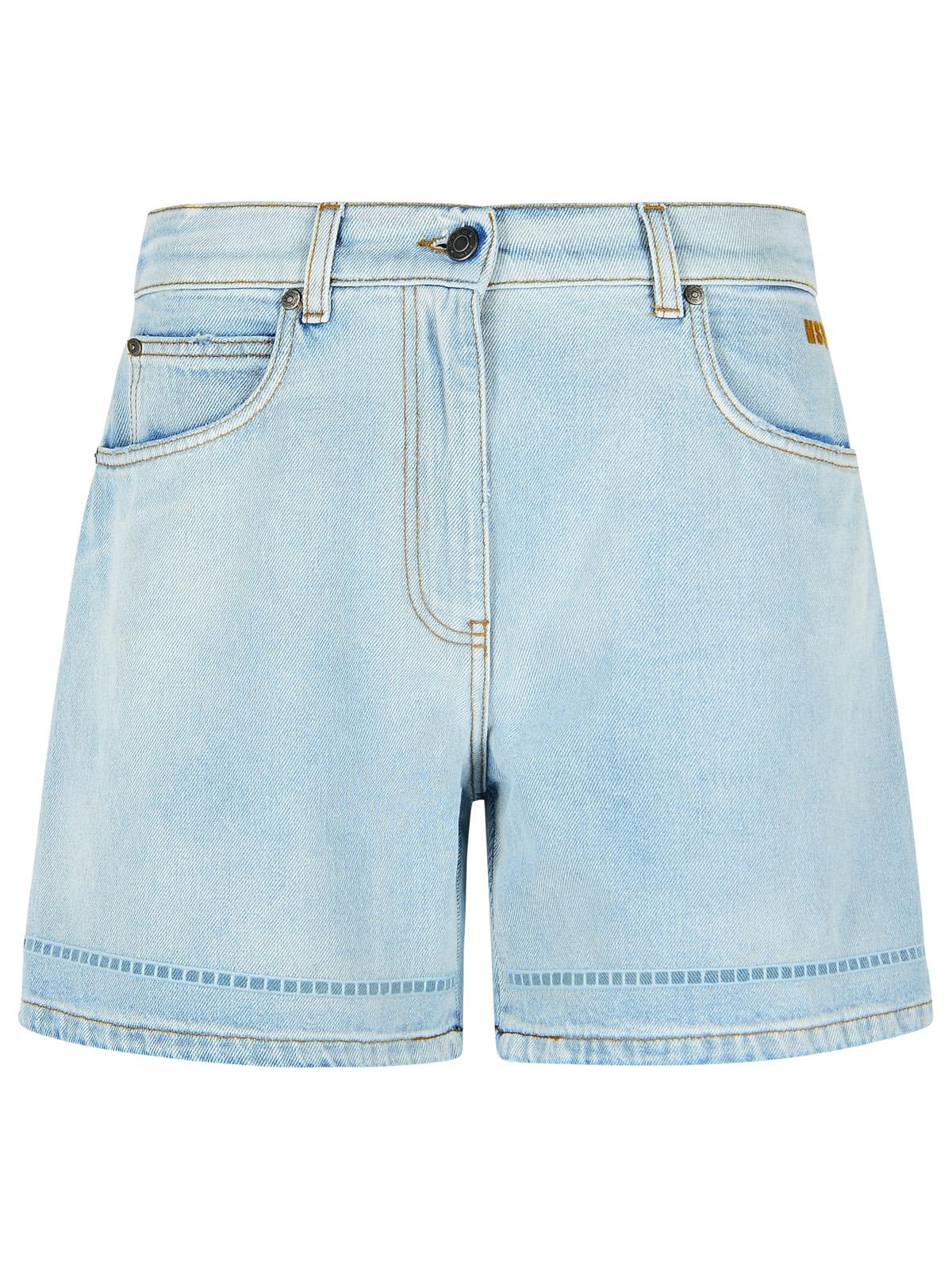 Light Blue Denim Shorts