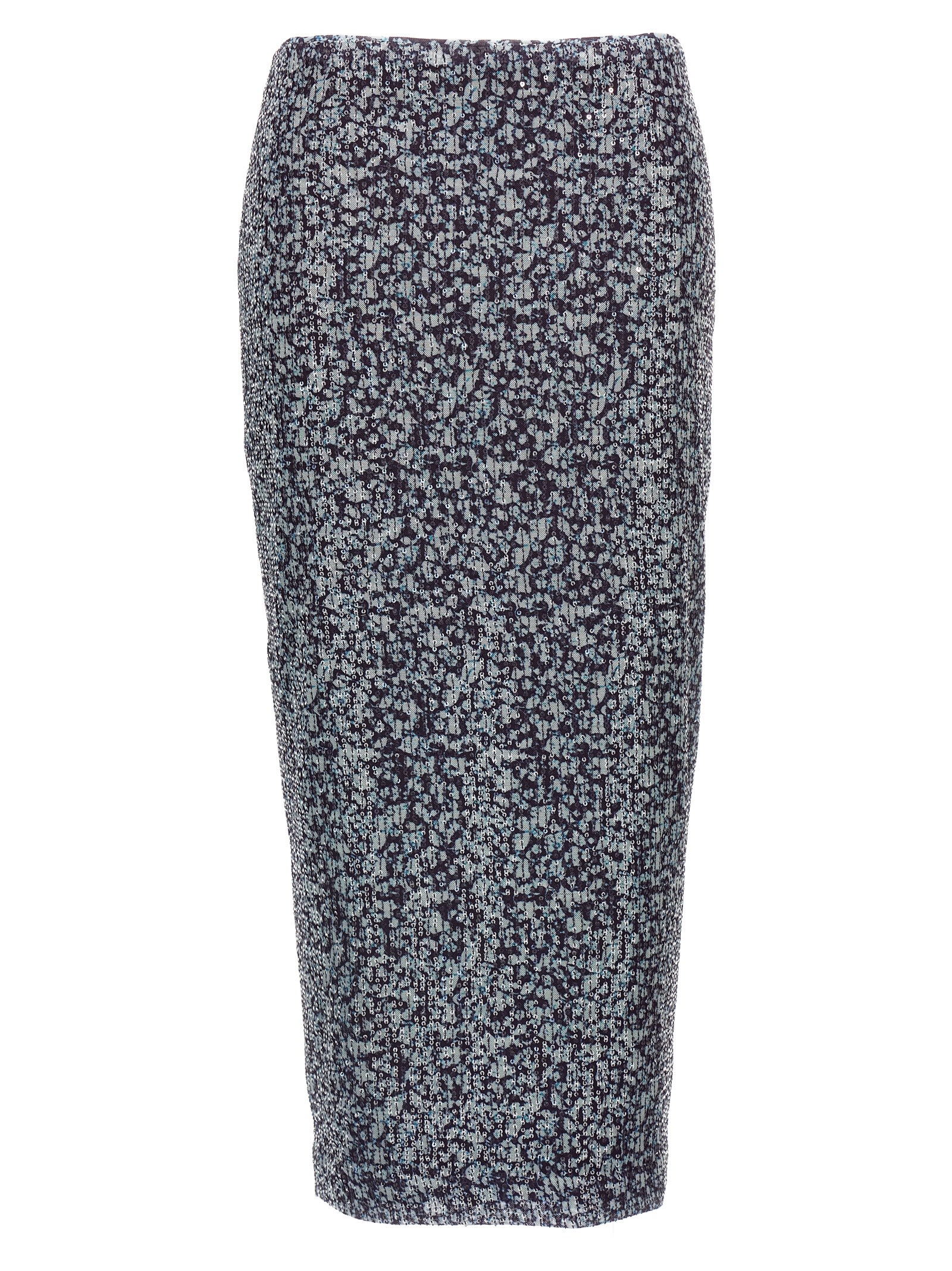 Shop Rotate Birger Christensen Midi Pencil Skirt In Multicolor