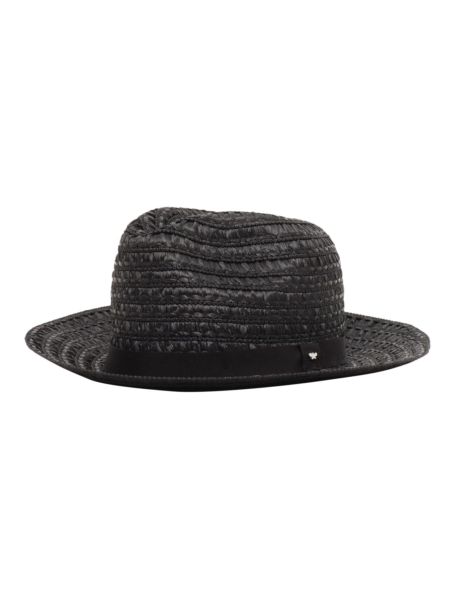 Shop Weekend Max Mara Black Agenda Hat