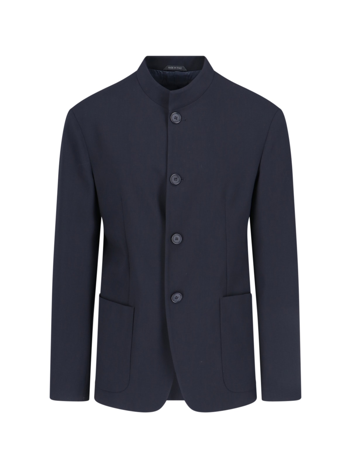 Single-breasted Virgin Wool Blazer