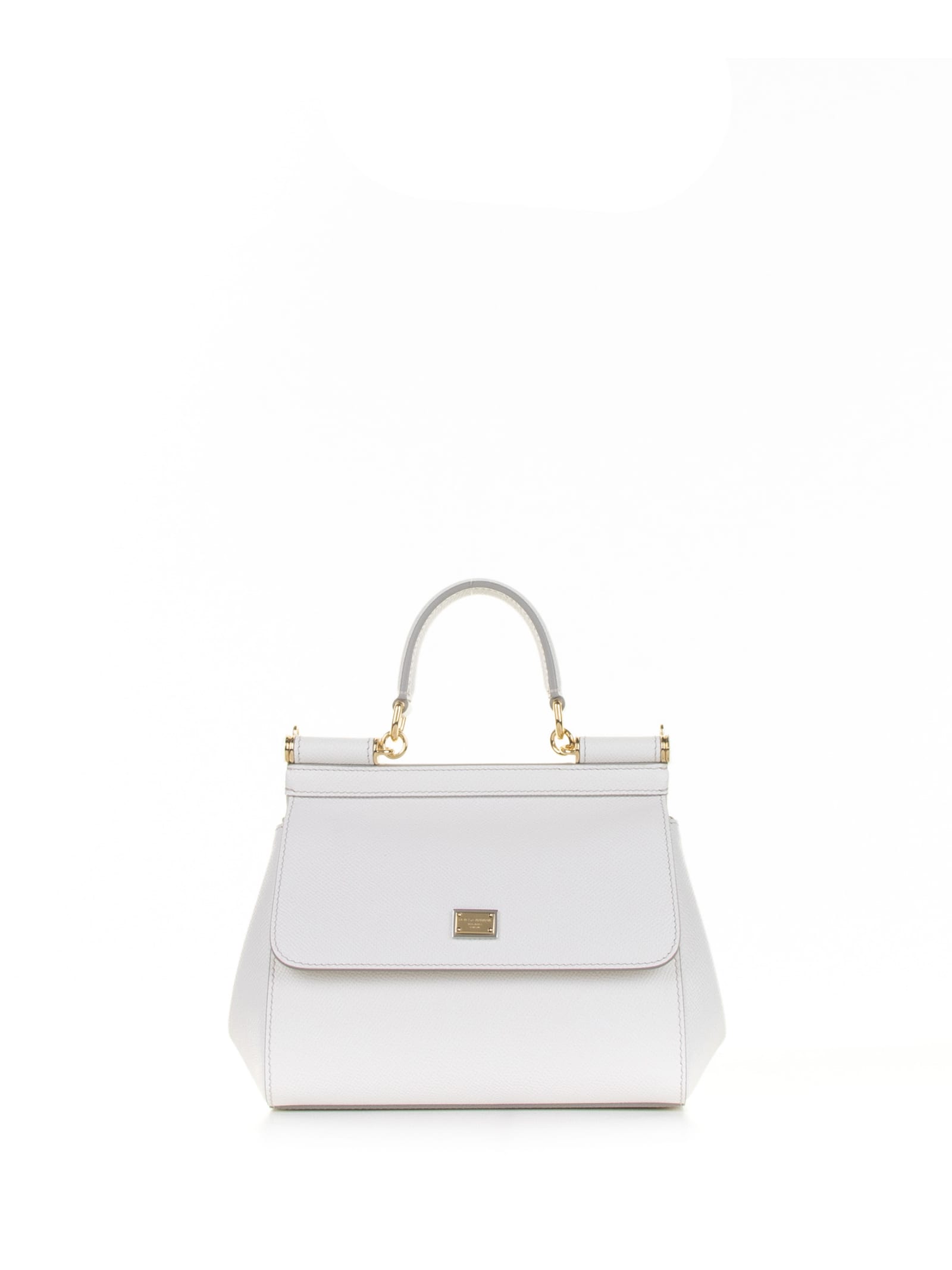Dolce & Gabbana Shoulder Bag In Bianco