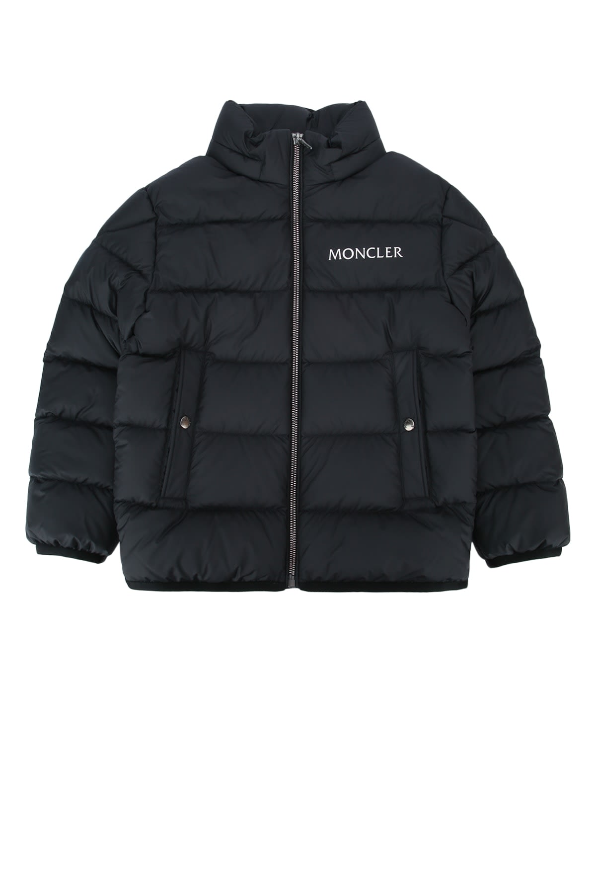 Moncler Kids Bajan Jacket In Black