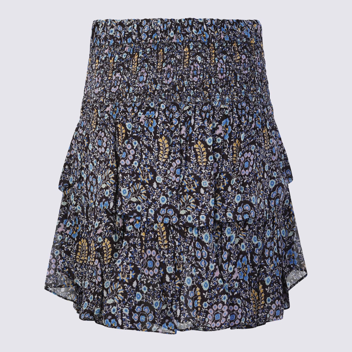 Shop Marant Etoile Midnight Viscose Mini Skirt