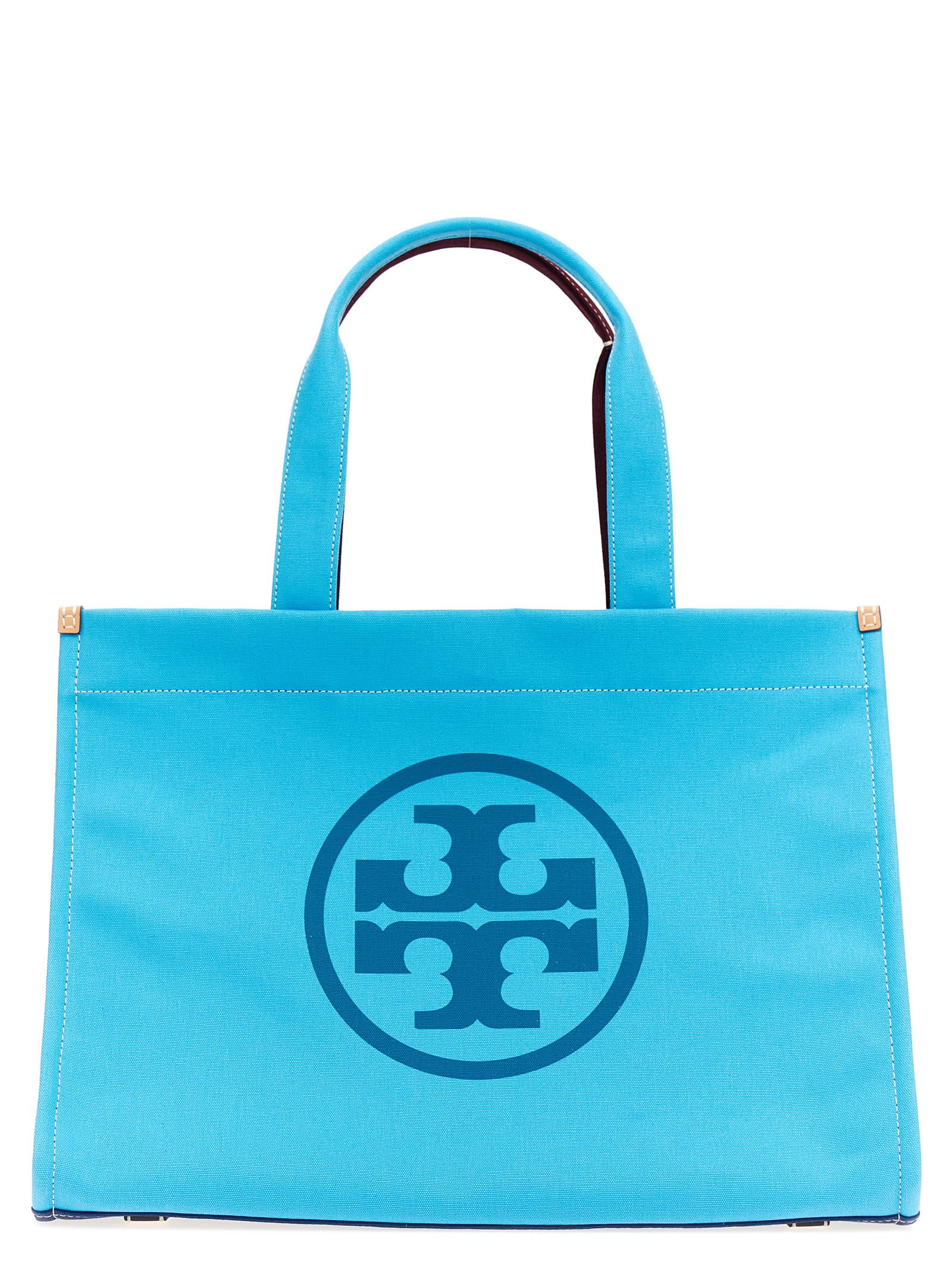 Canvas tory burch bag hot sale