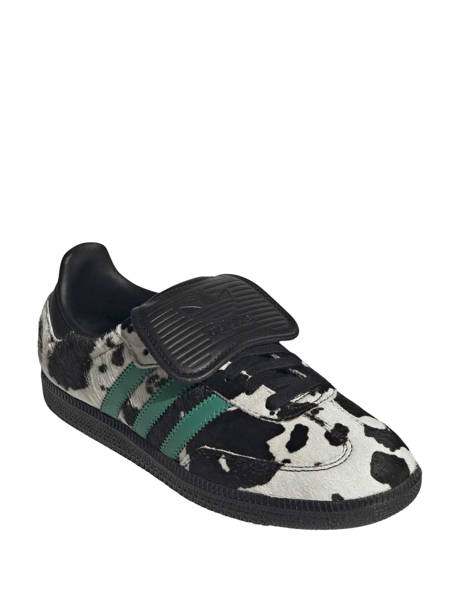 Adidas Originals Animal Print Sneakers Rubber Sole In Black