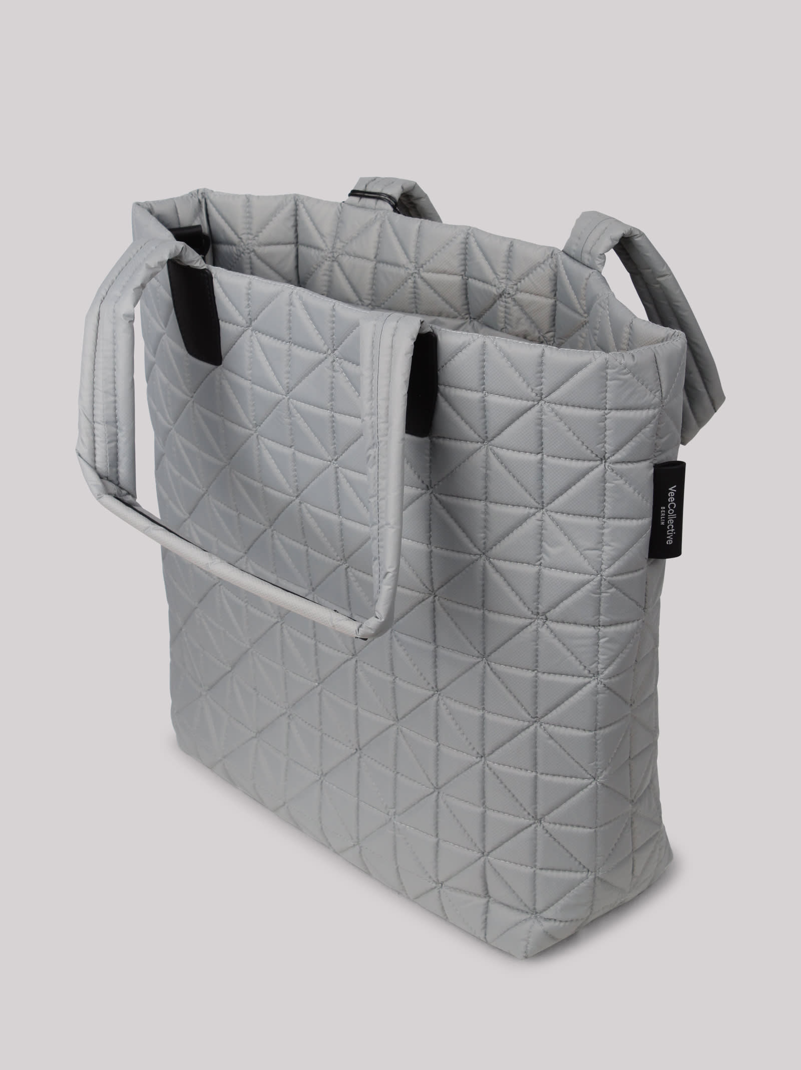 Shop Veecollective Vee Collective Large Vee Geometric Tote Bag
