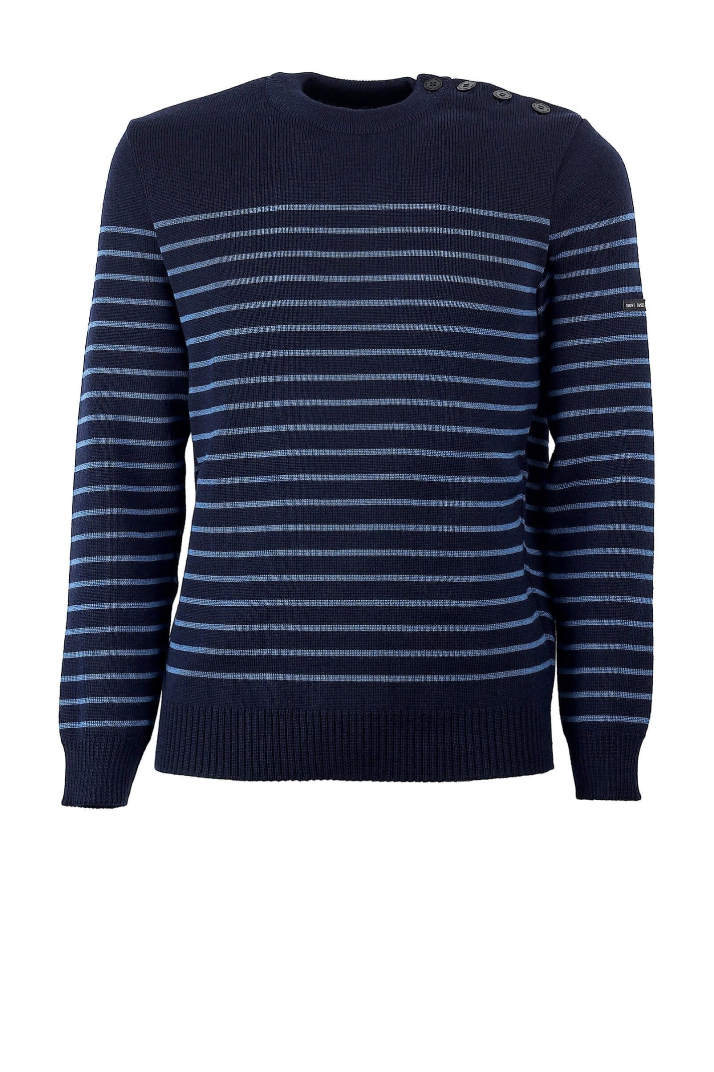 Saint James Binic Navy Blue Sweater