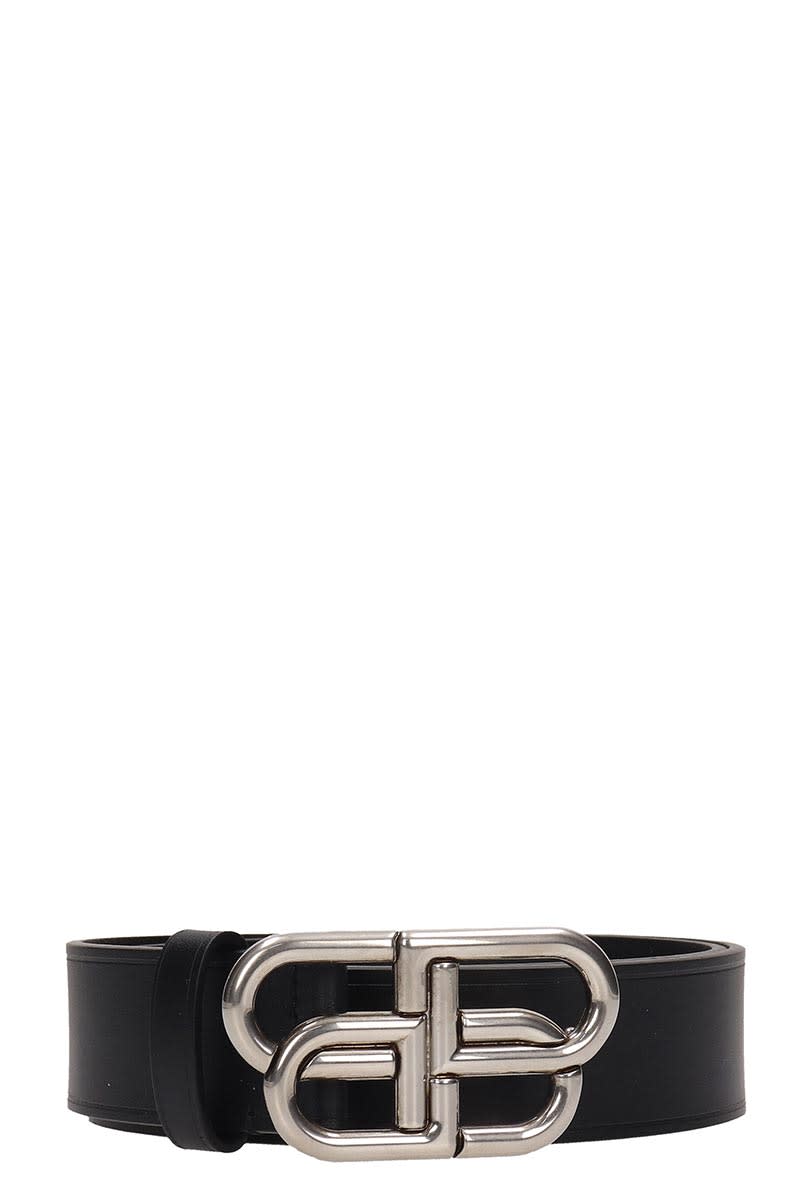 Balenciaga Balenciaga Black Leather Belt - black - 10954703 | italist