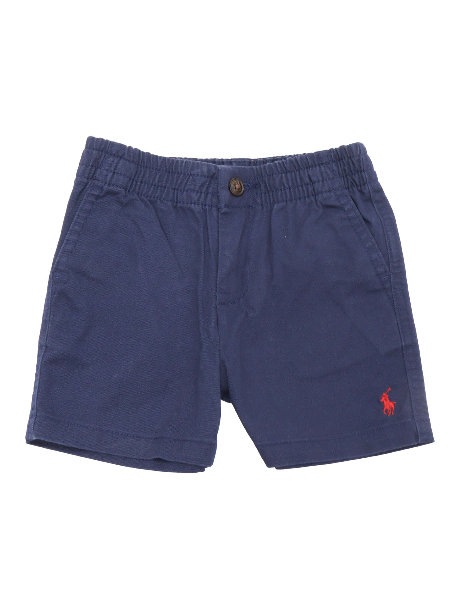Polo Ralph Lauren Prepster Sht-shorts-flat Front In Blue