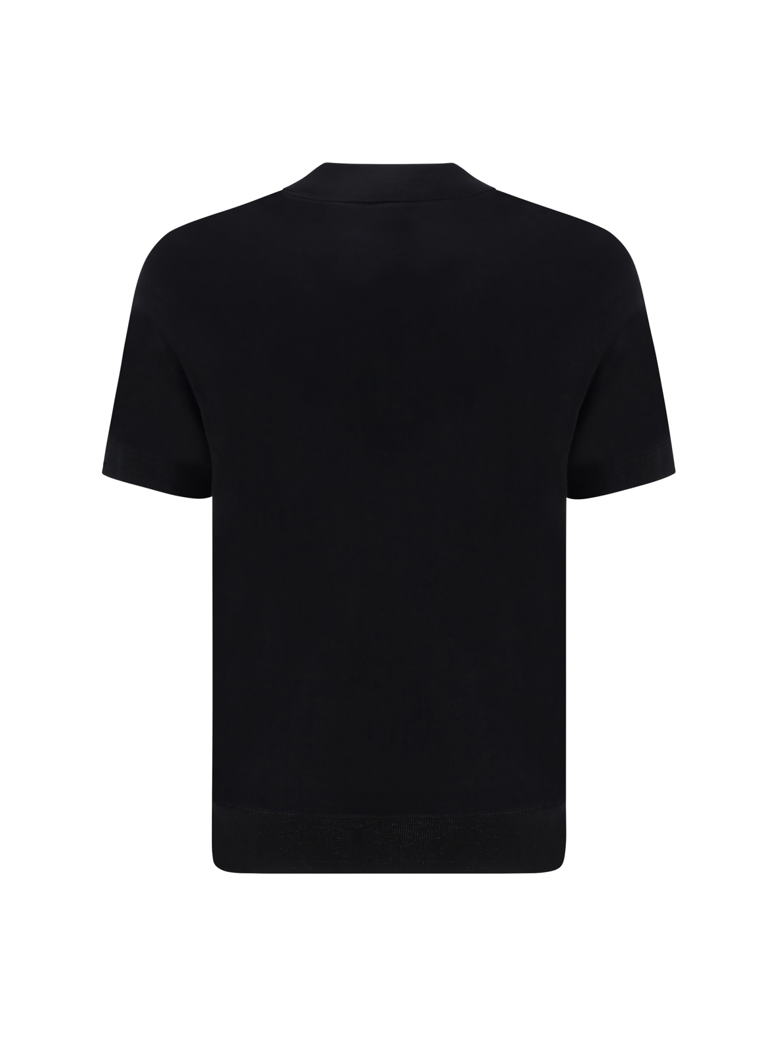 Shop Dsquared2 Polo Shirt In Black