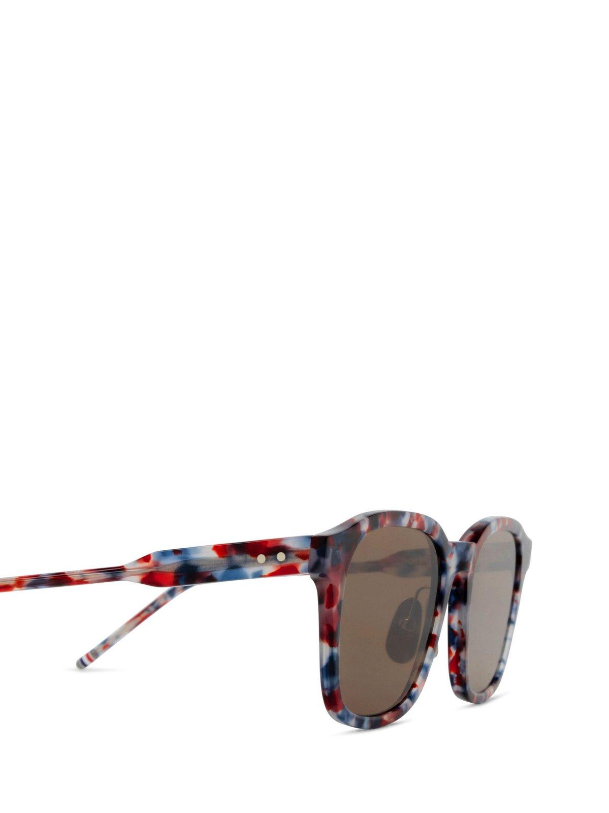 Thom Browne Square Frame Sunglasses In Multi