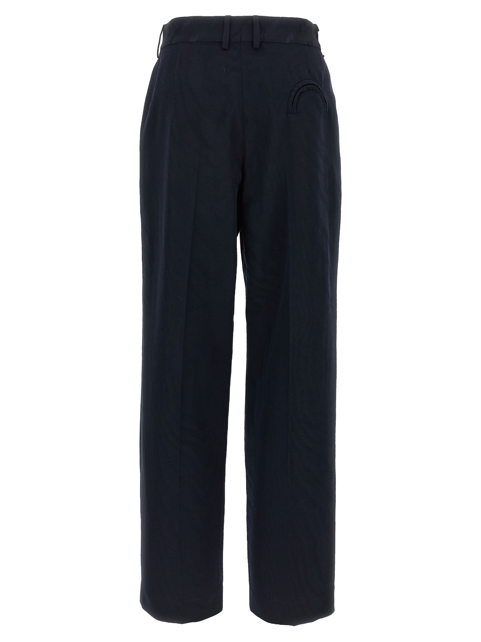 Blazé Milano First Class Pants Blue In Black