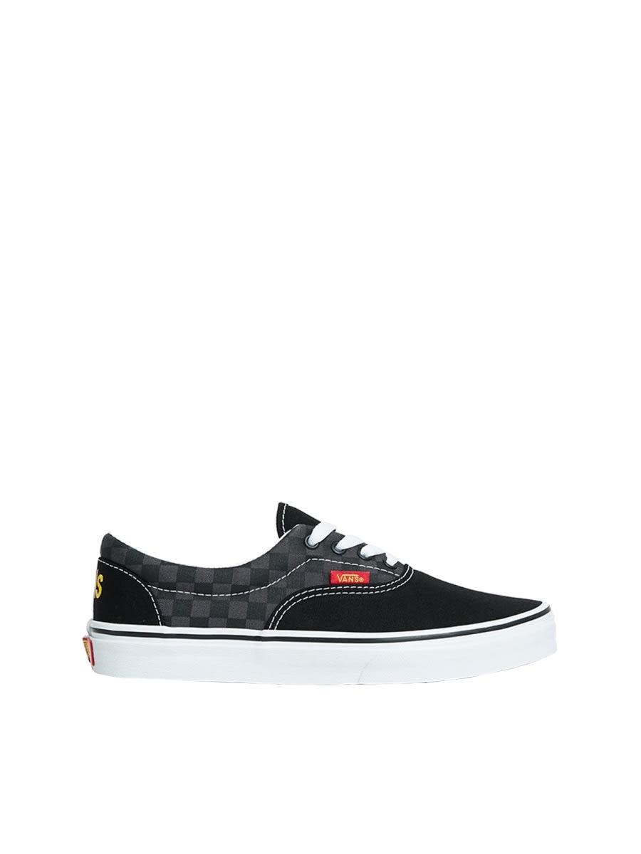 Vans Kids' Sneaker Era (flame Logo Repeat) In Black