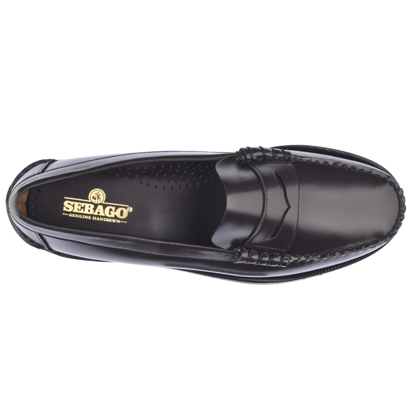 Sebago Black Calf Leather Loafers