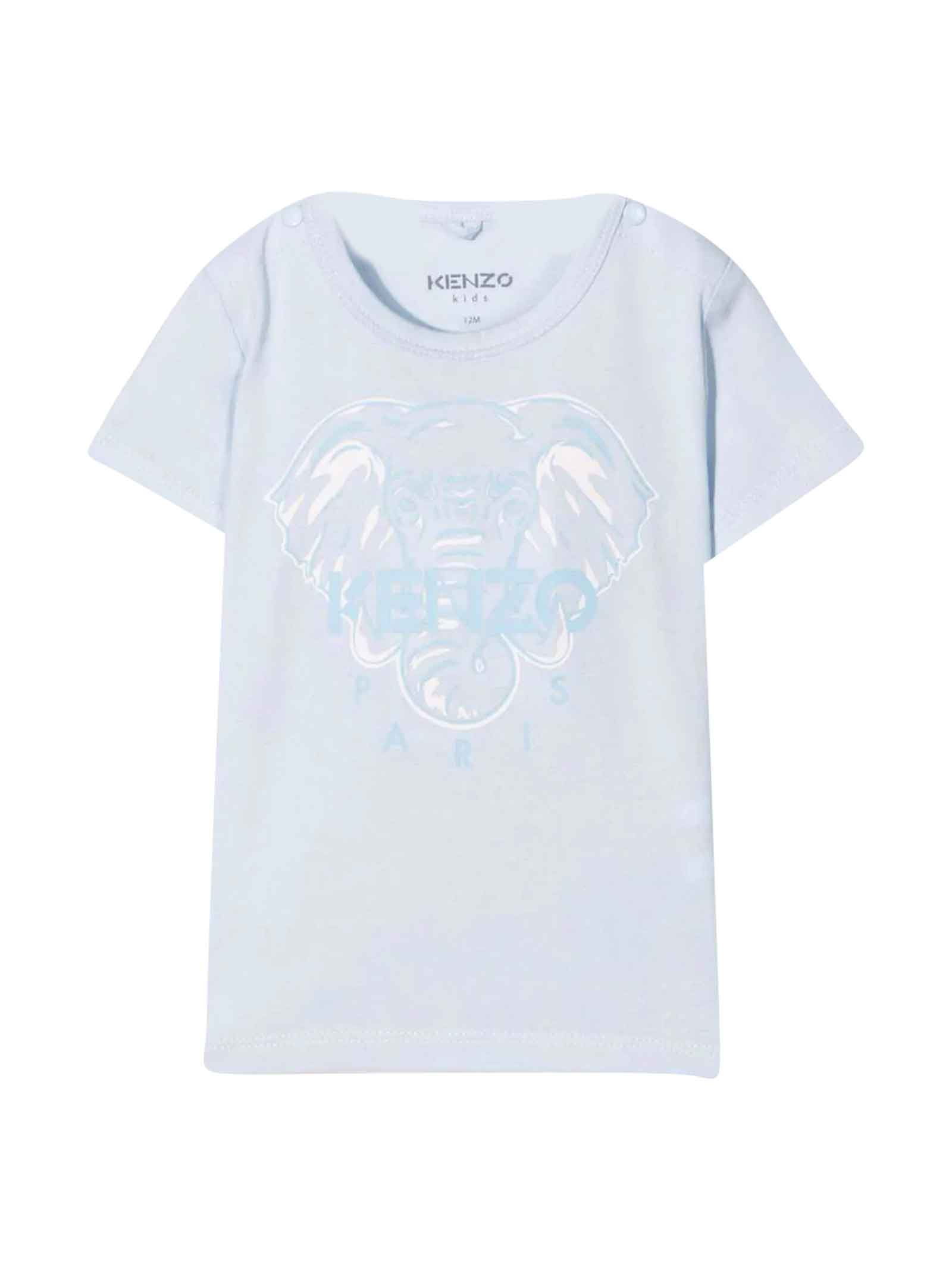 Kenzo Kids Blue T-shirt Baby Unisex