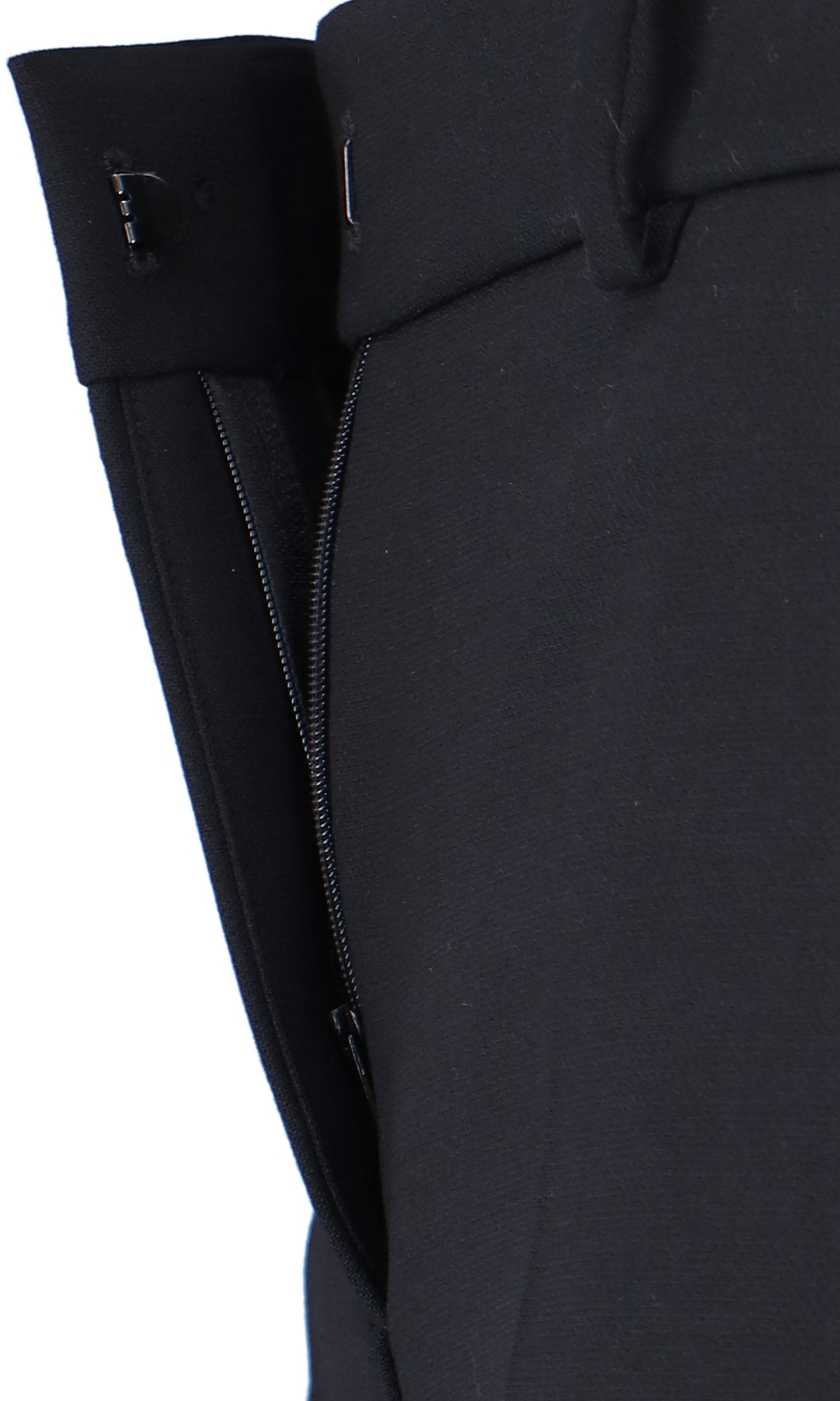 Vila leather look high waisted skinny pants in black