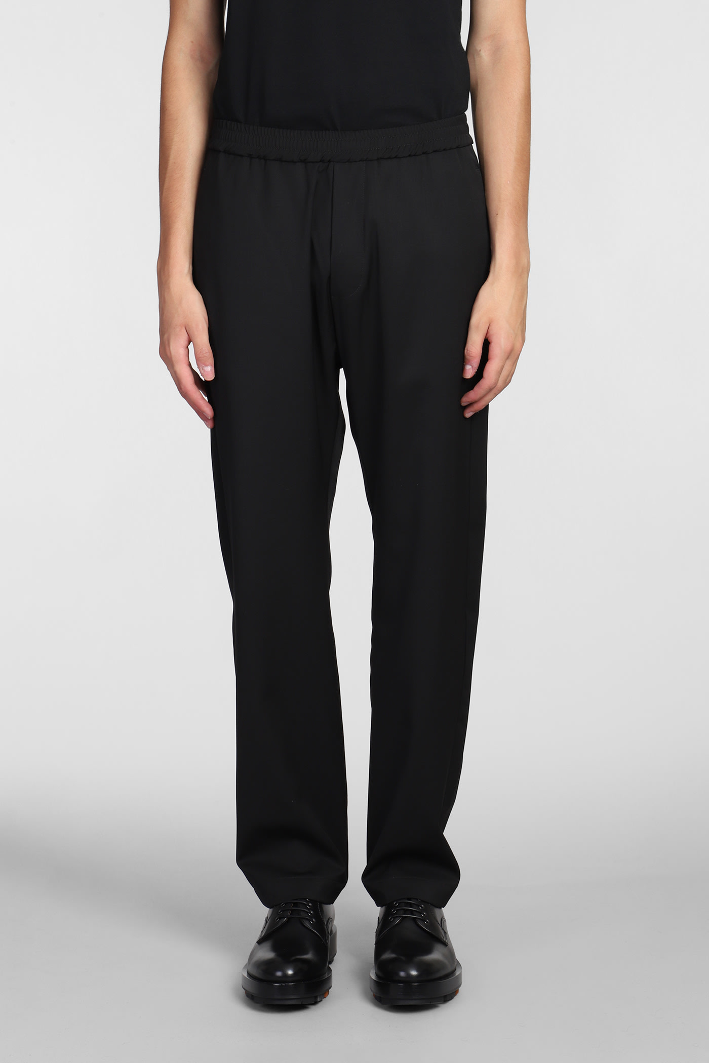 BARENA VENEZIA RIOBARBO PANTS IN BLACK WOOL