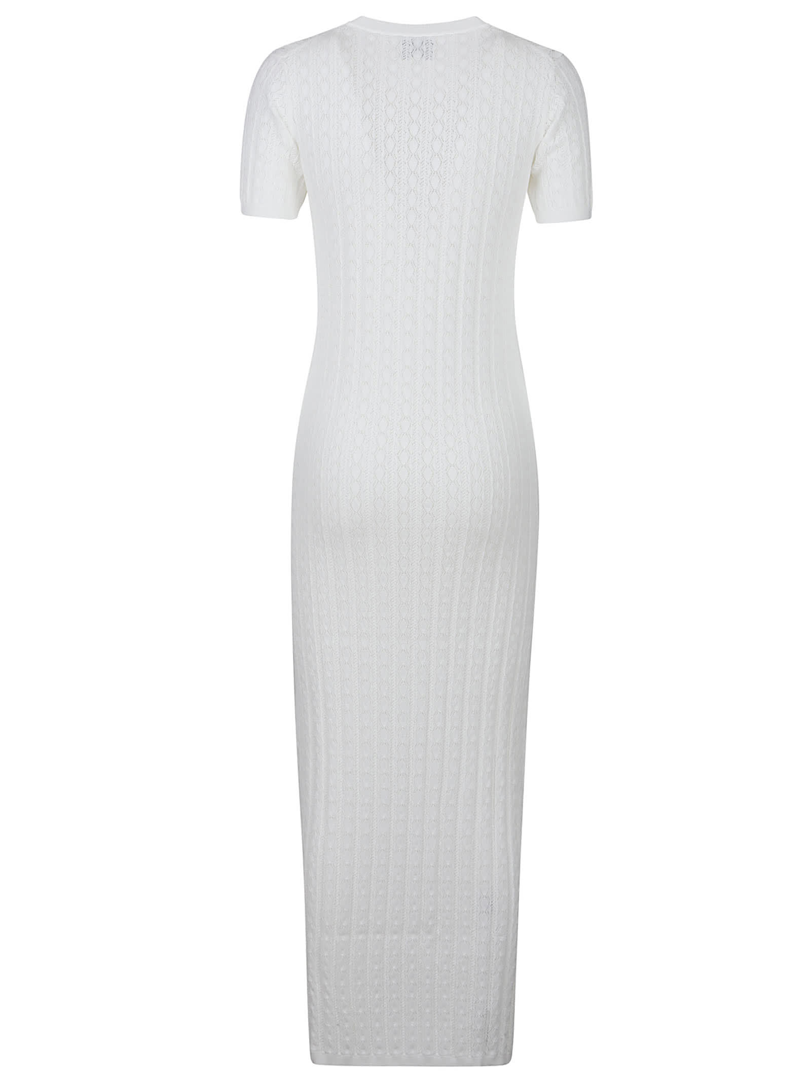 Shop Loulou Studio Aruba Rib Lace Knit Dress