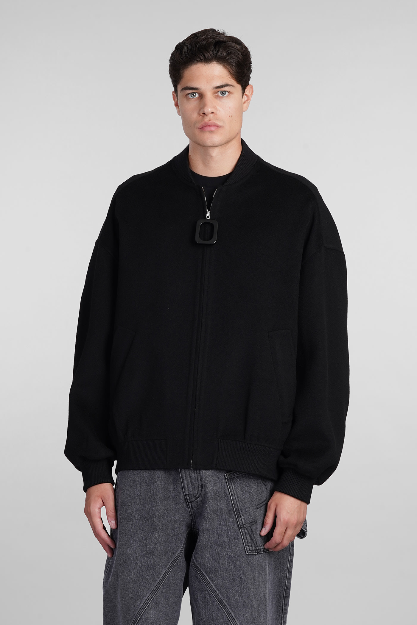 J.W. Anderson J. W. Anderson Bomber In Black Wool