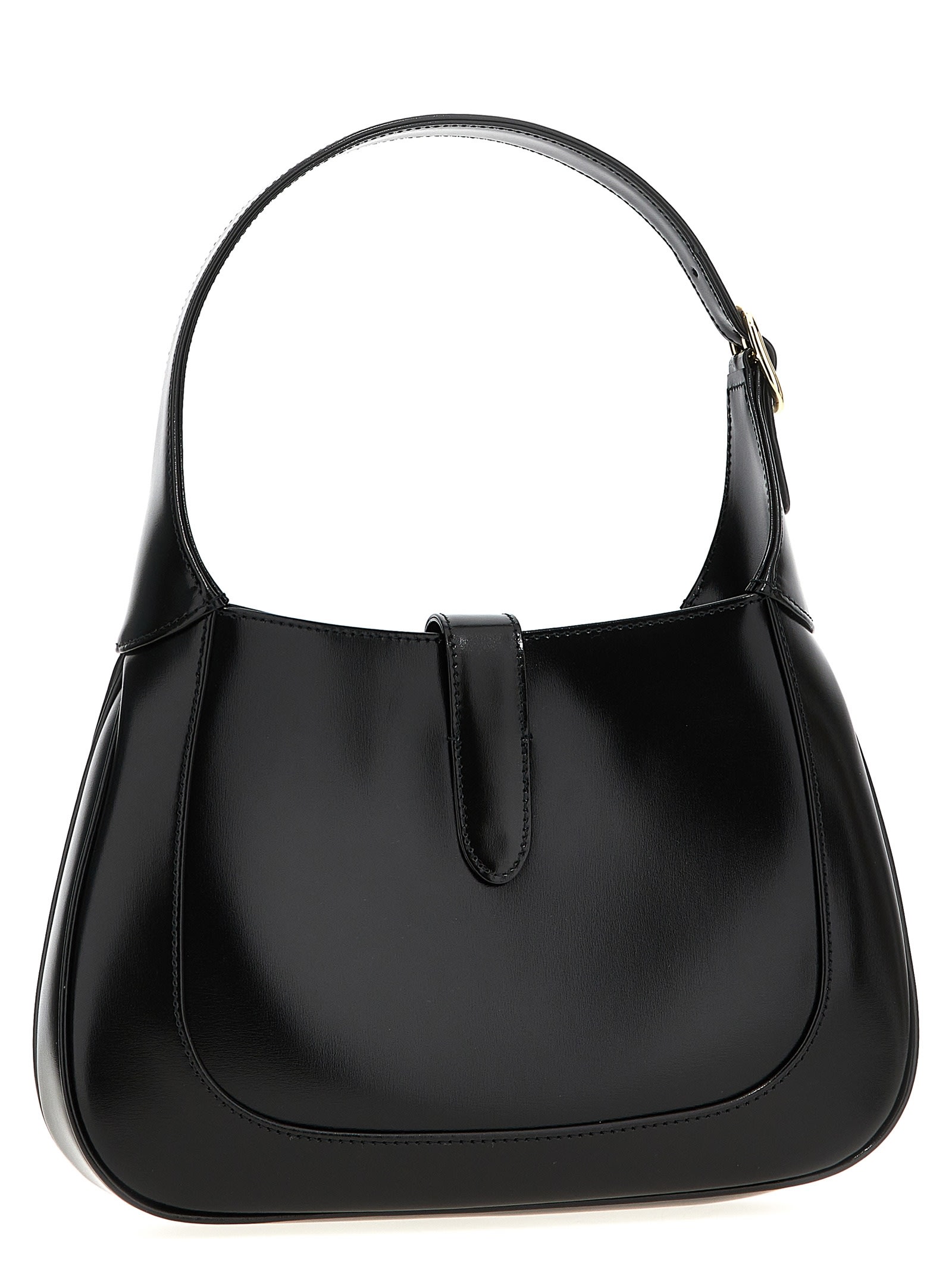 Shop Gucci Jackie 1961 Small Shoulder Bag In Black