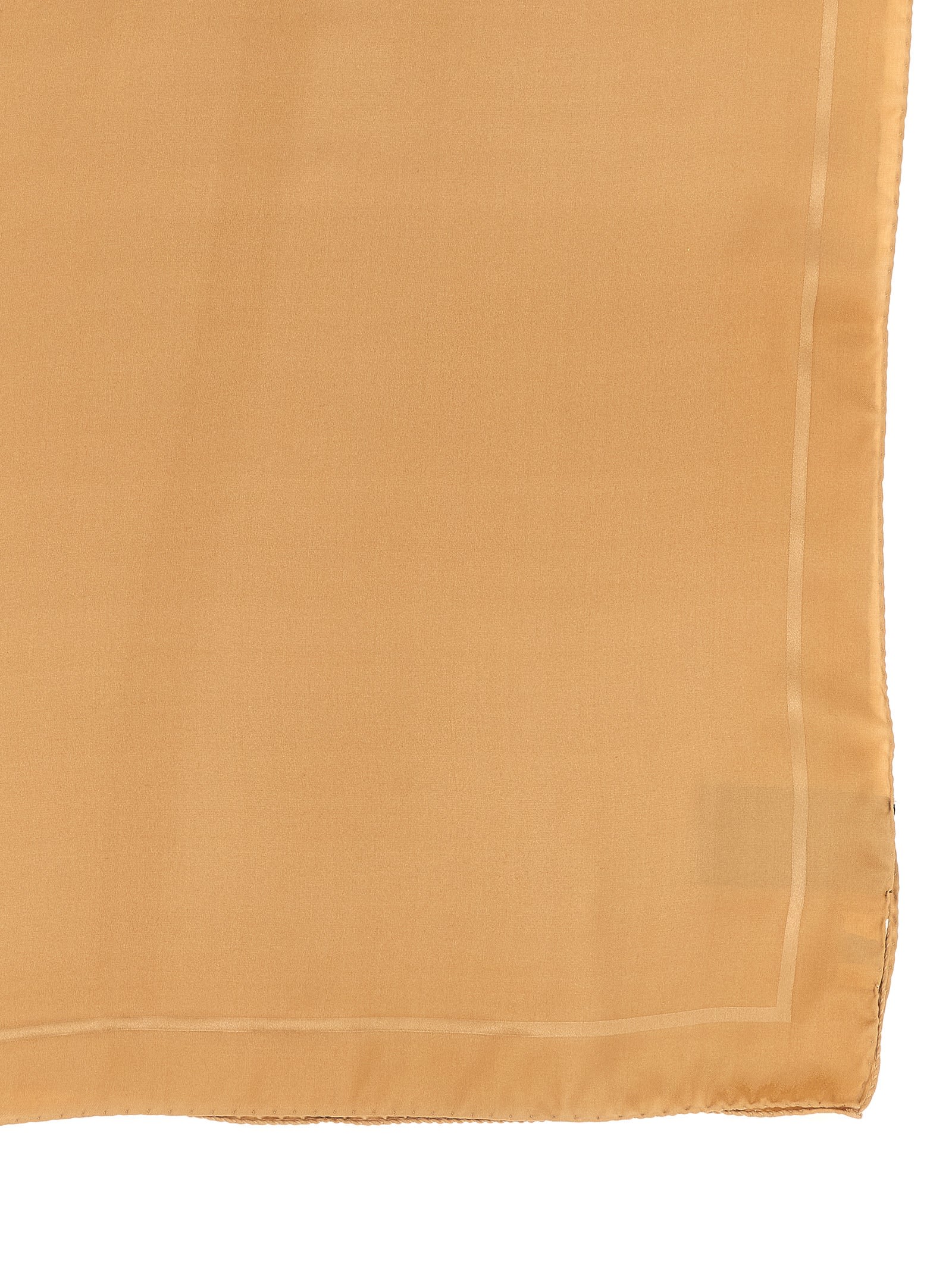 Saint Laurent Cassandre Scarf Scarves And Foulards Beige In Brown