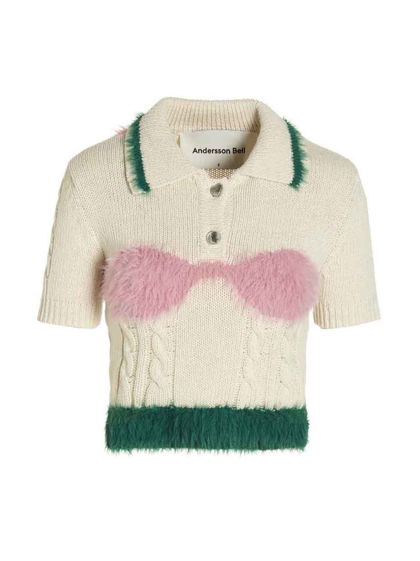 ANDERSSON BELL HAYES LINGERIE INTARSIA SWEATER