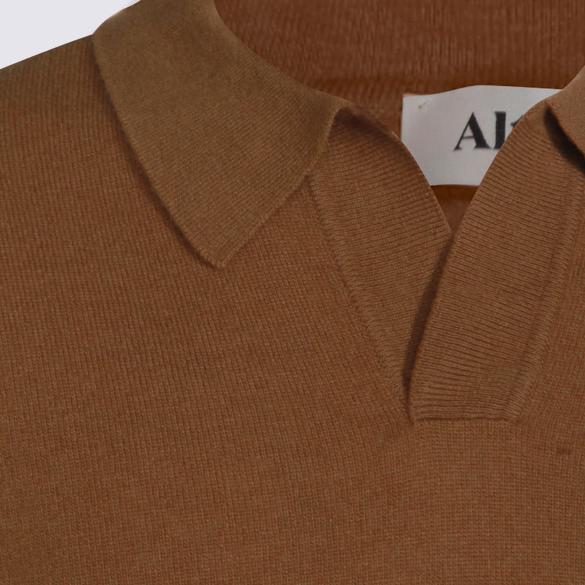Altea Virgin-wool Sweater In Brown