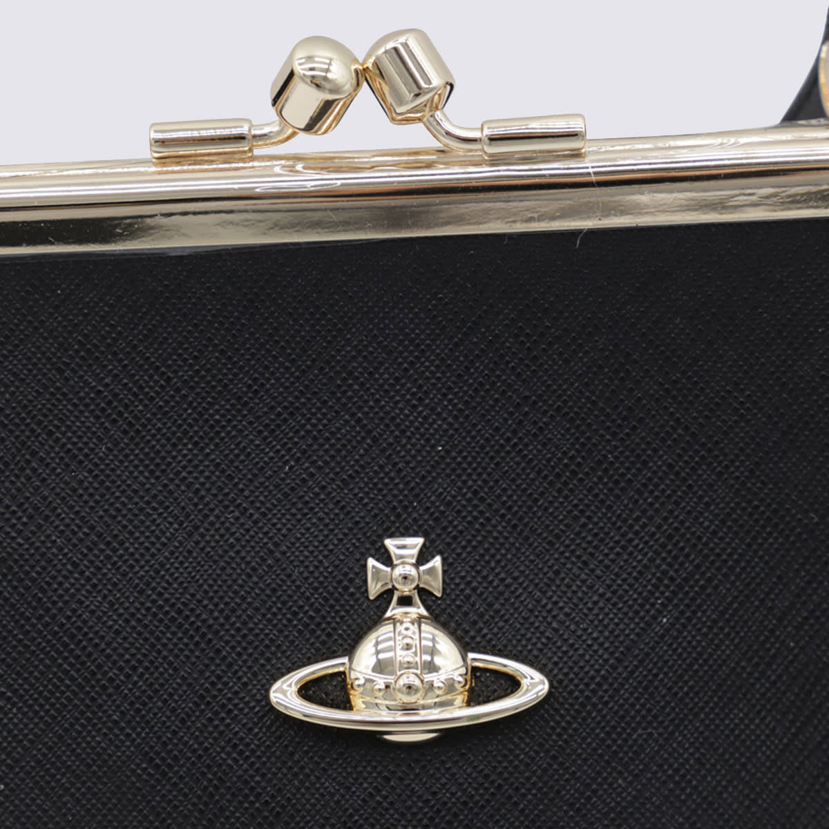 Vivienne Westwood Black Shoulder Bag In Black