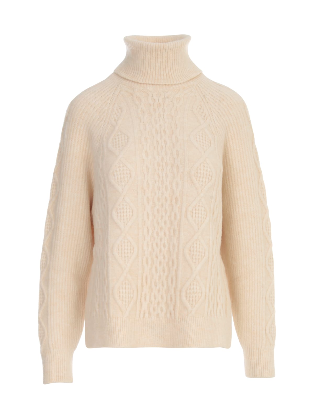 Seventy Turtle Neck Sweater W/slits