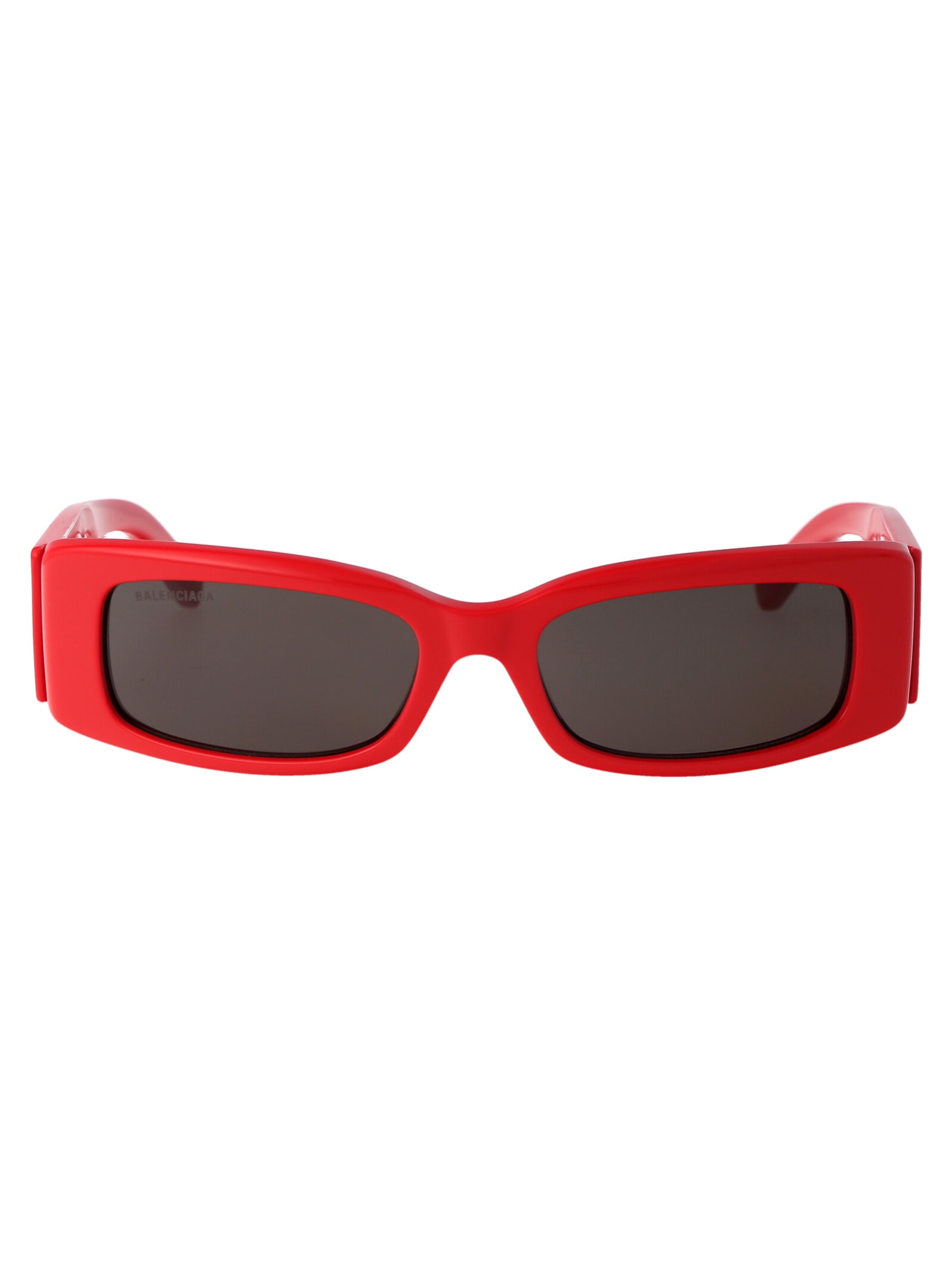 Balenciaga Bb0260s Sunglasses In 005 Red Red Grey