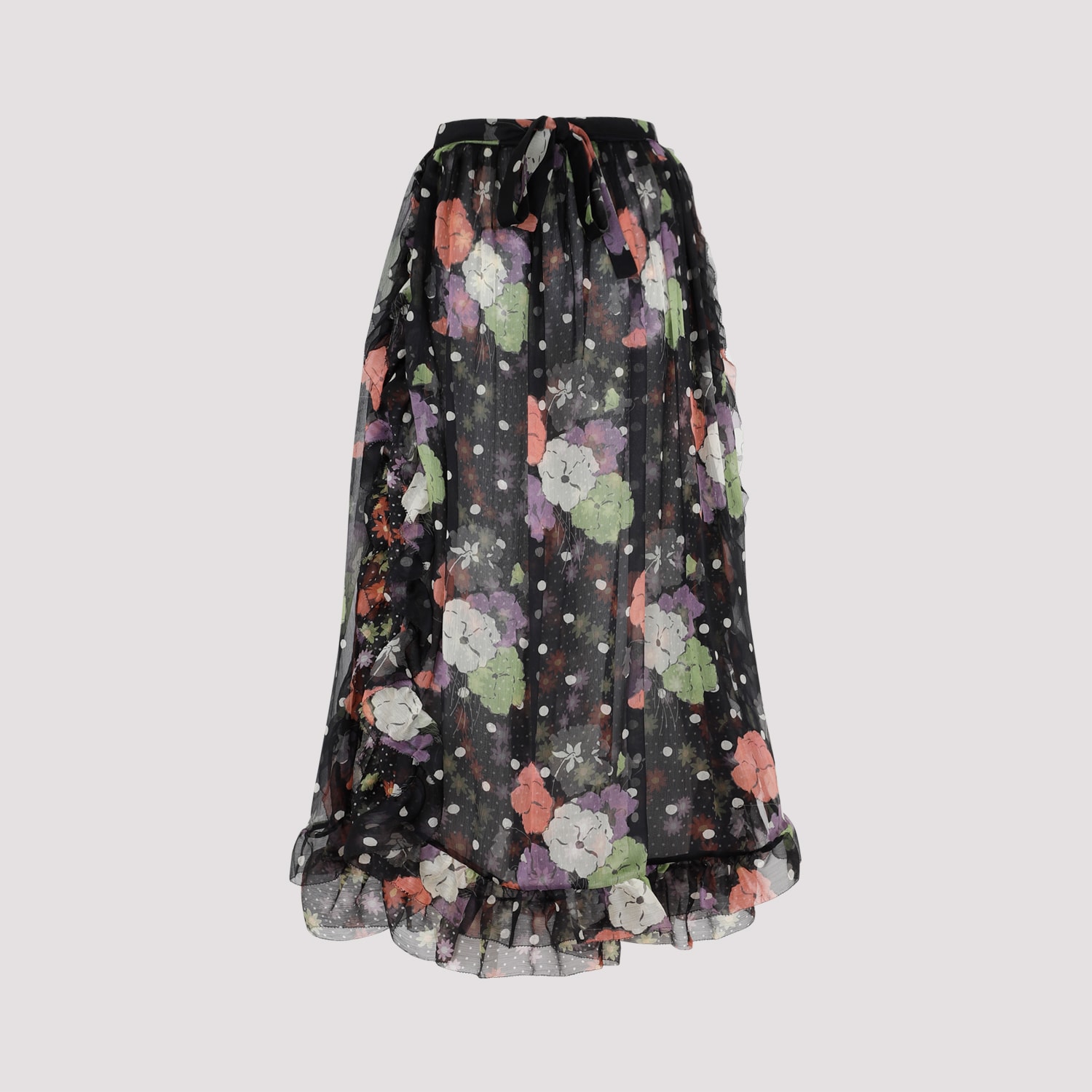 Shop Etro Silk Skirt