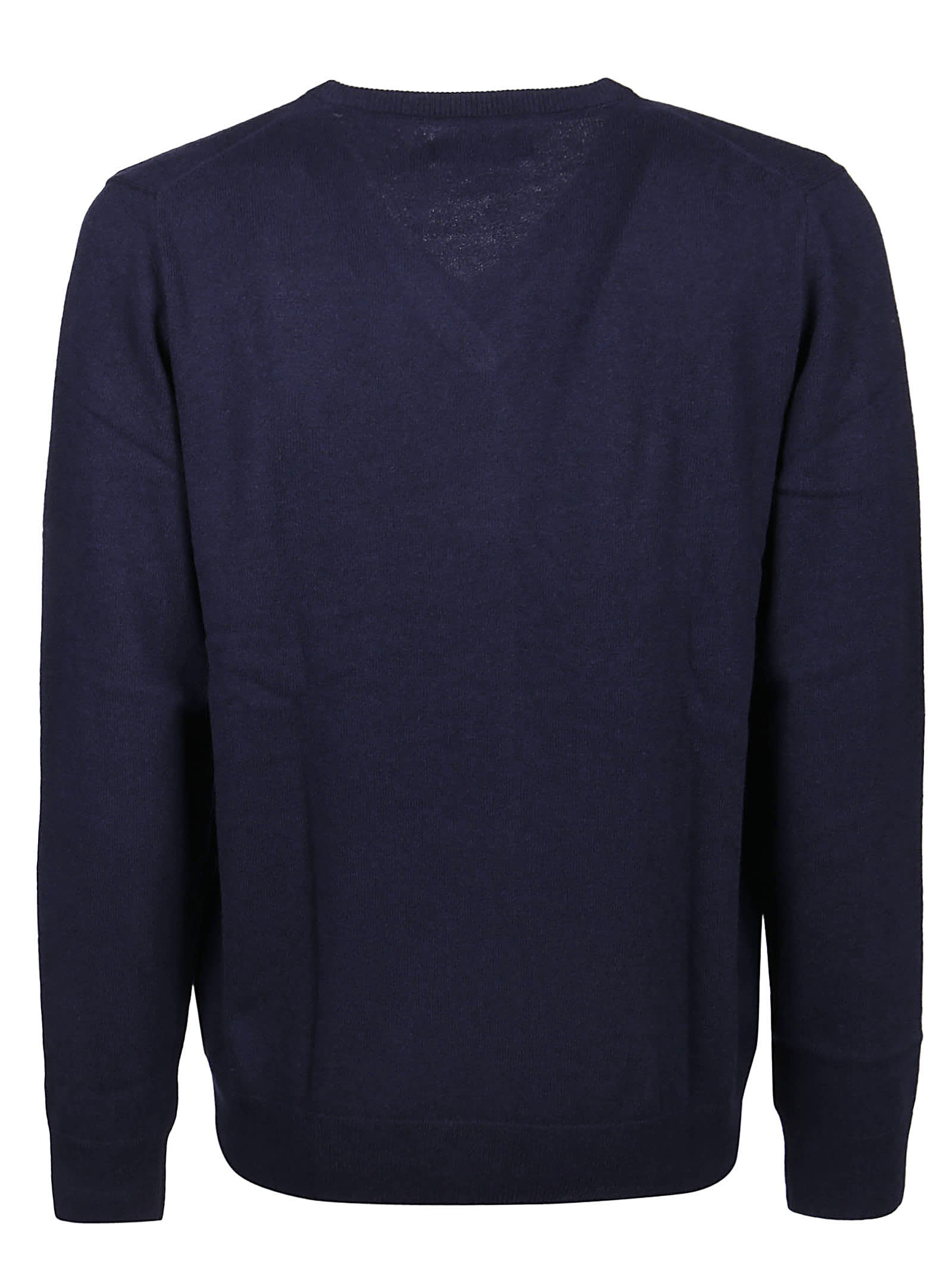 Shop Ralph Lauren Long Sleeve Sweater In Hunter Navy