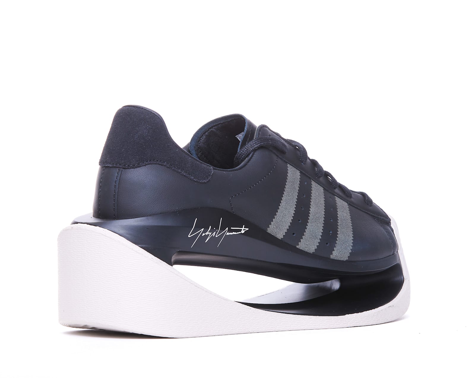 Shop Y-3 Gendo Superstar Sneakers In Black