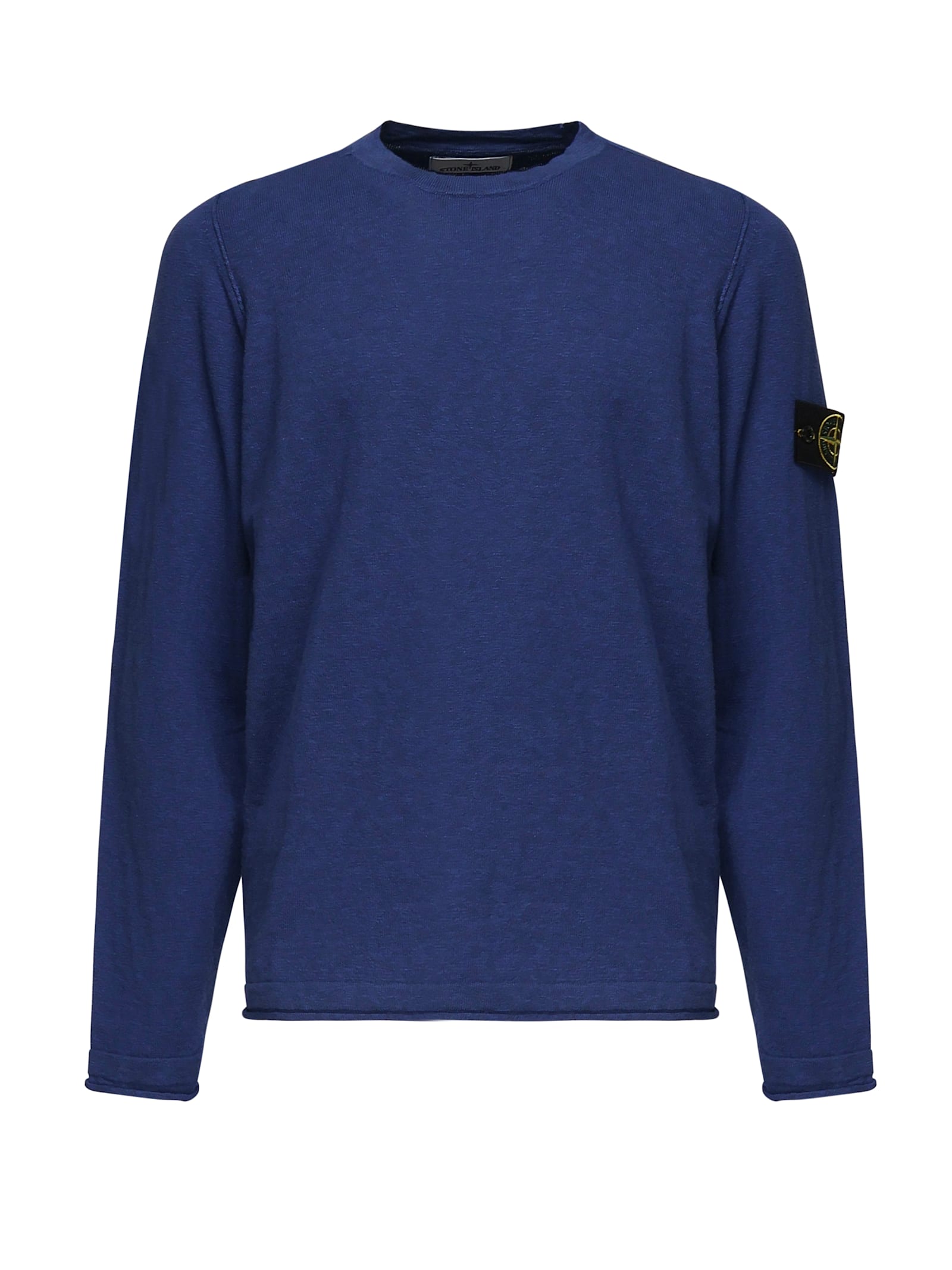 Crewneck Sweater With Small Cuffs