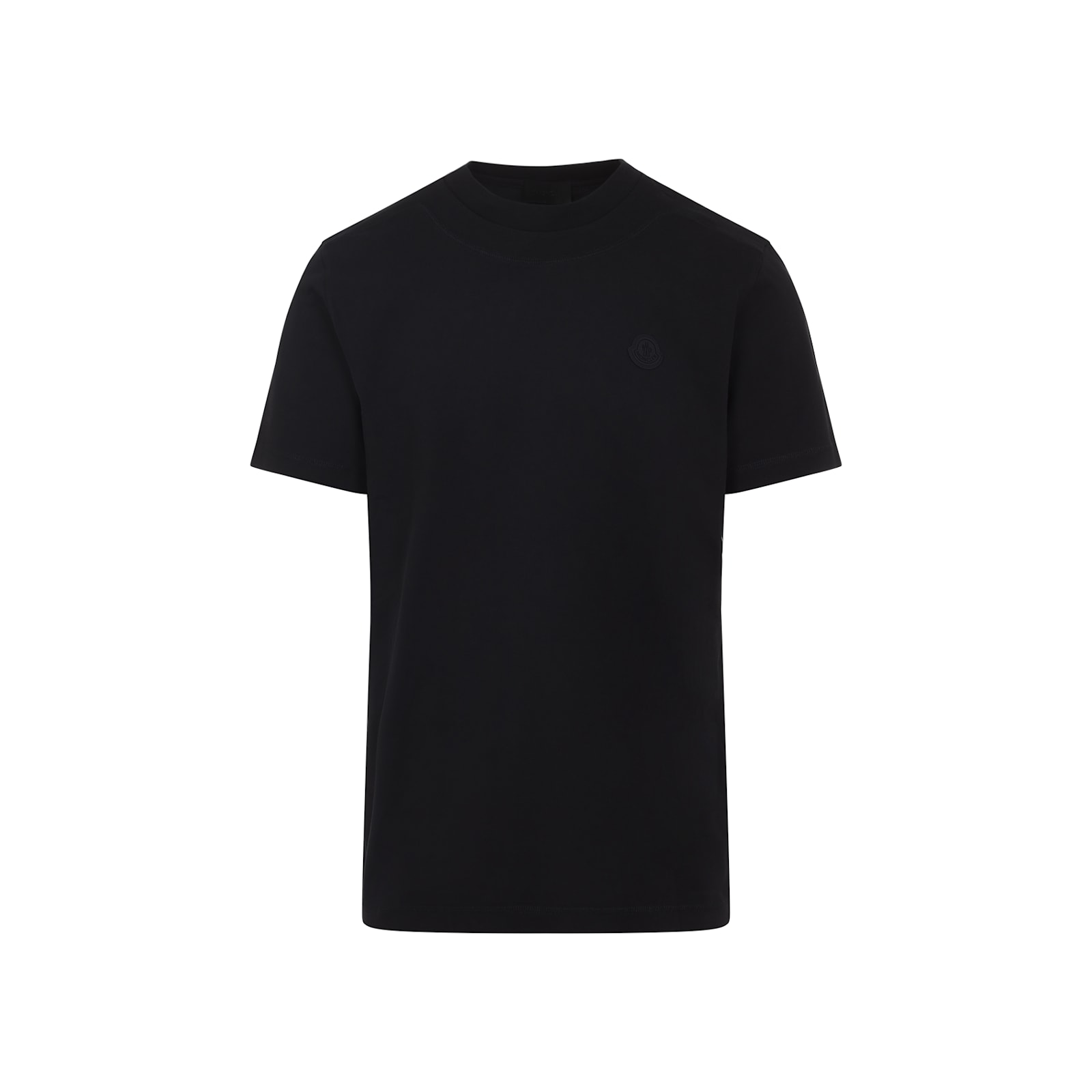 Moncler Short Sleeves T-shirt In Black