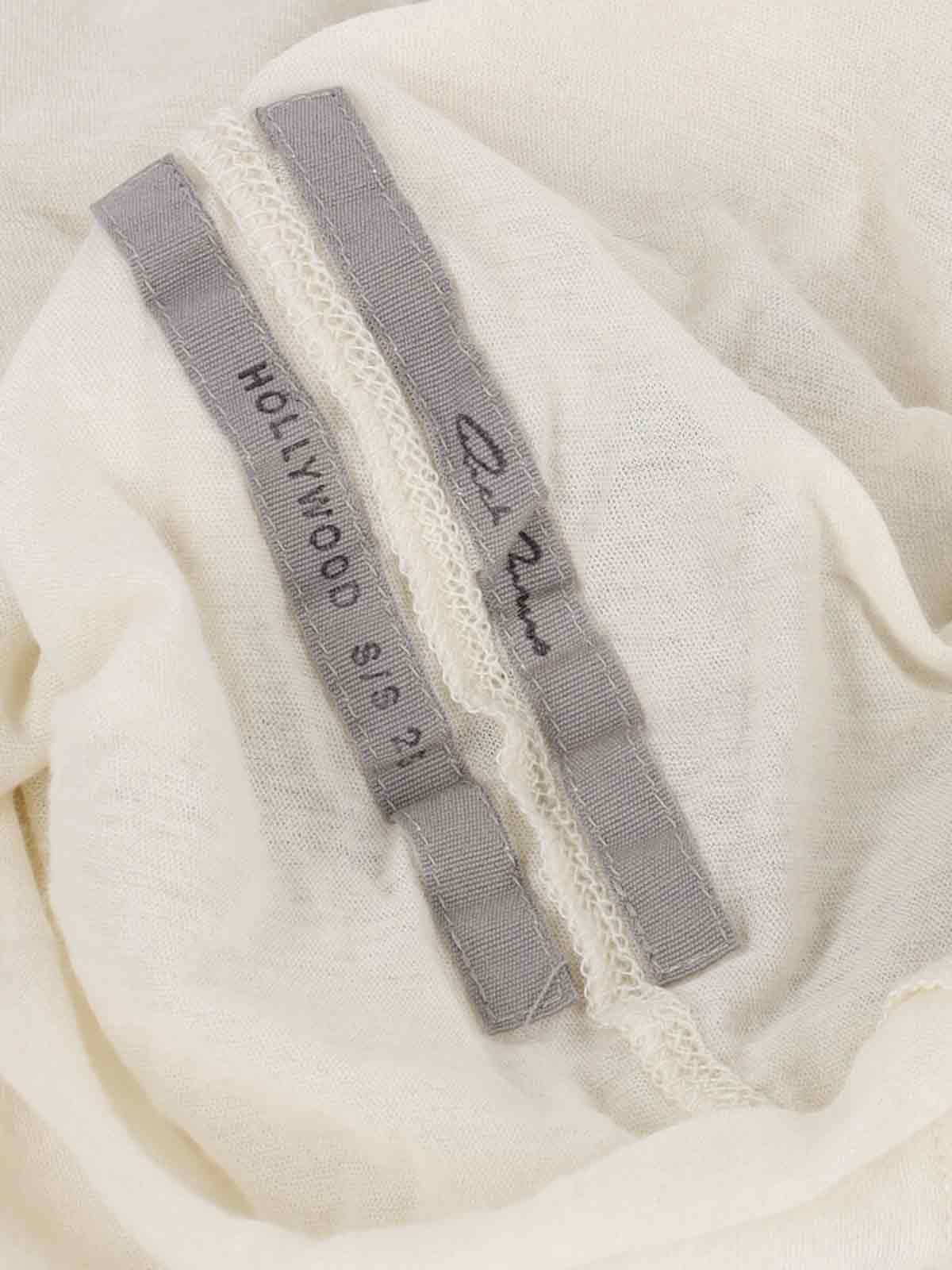 Rick Owens Off-white Hollywood Banana Tank Top In Multicolour