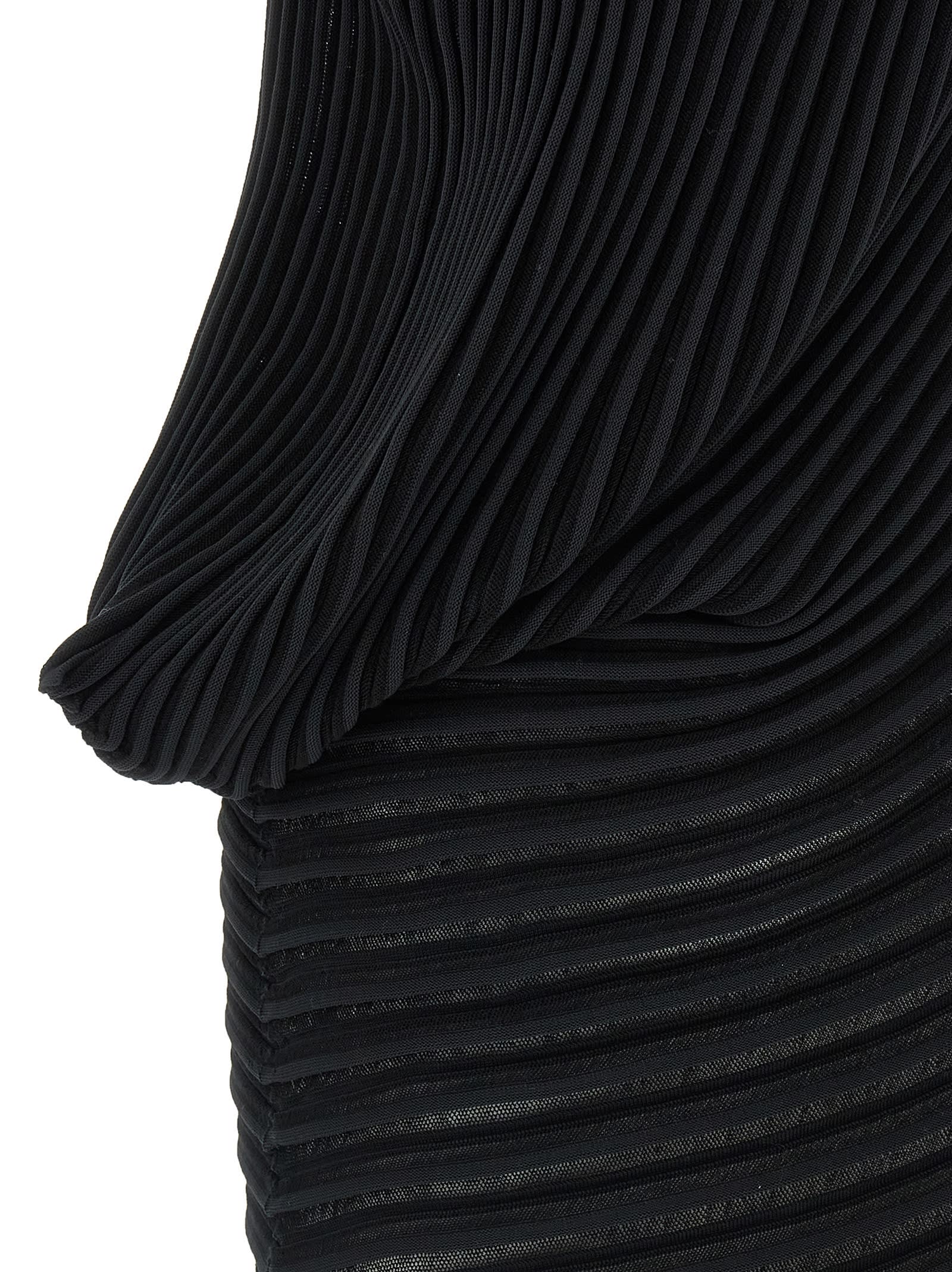 Issey Miyake Black Stream Dress
