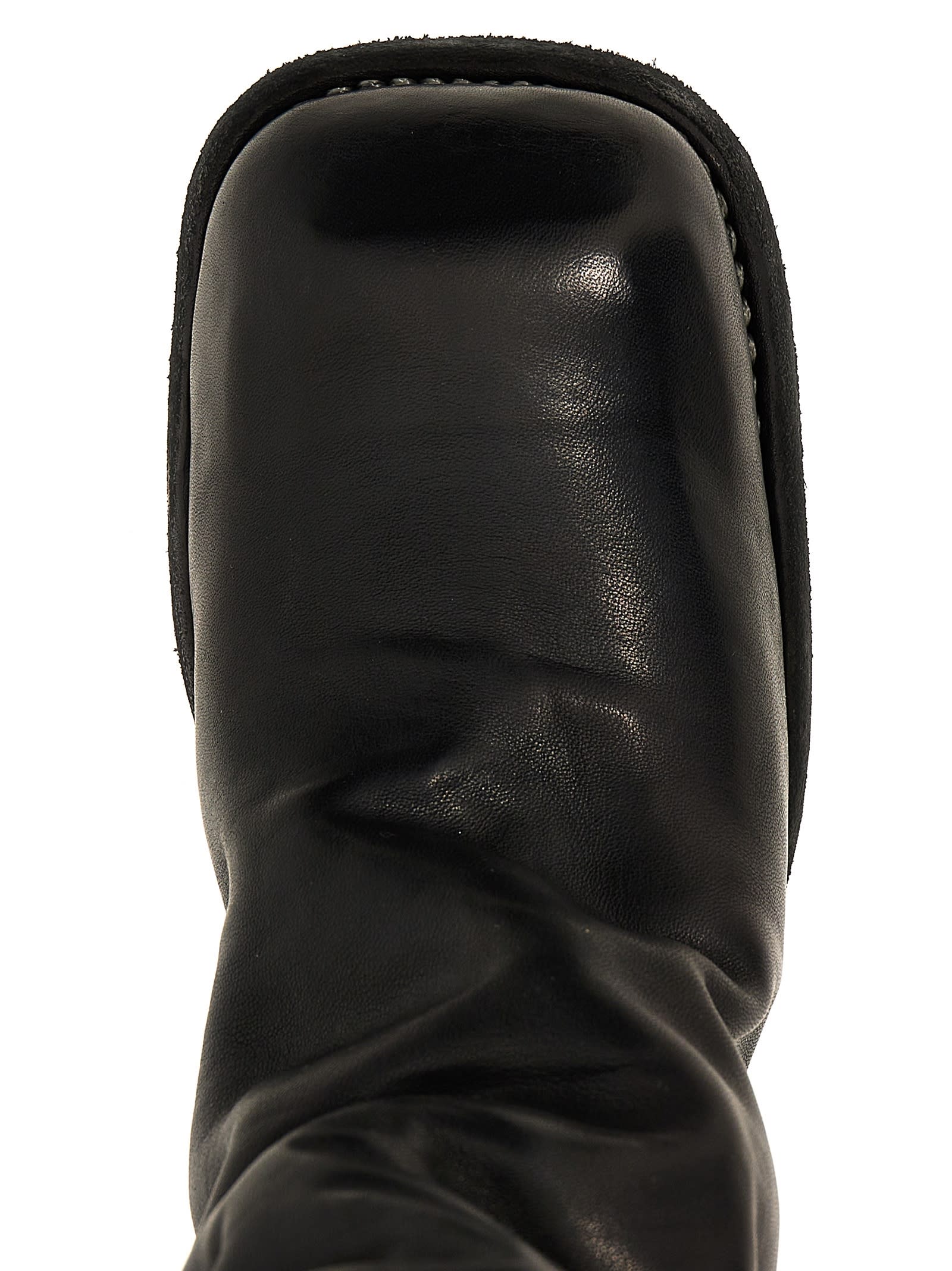 Shop Guidi 9089 Ankle Boots In Black