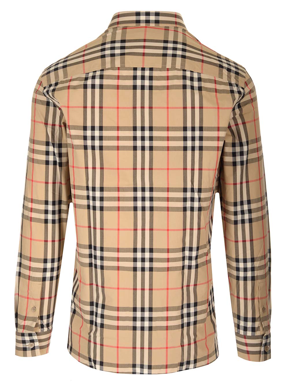 Burberry Shirt With Vintage Check Pattern In Neutral
