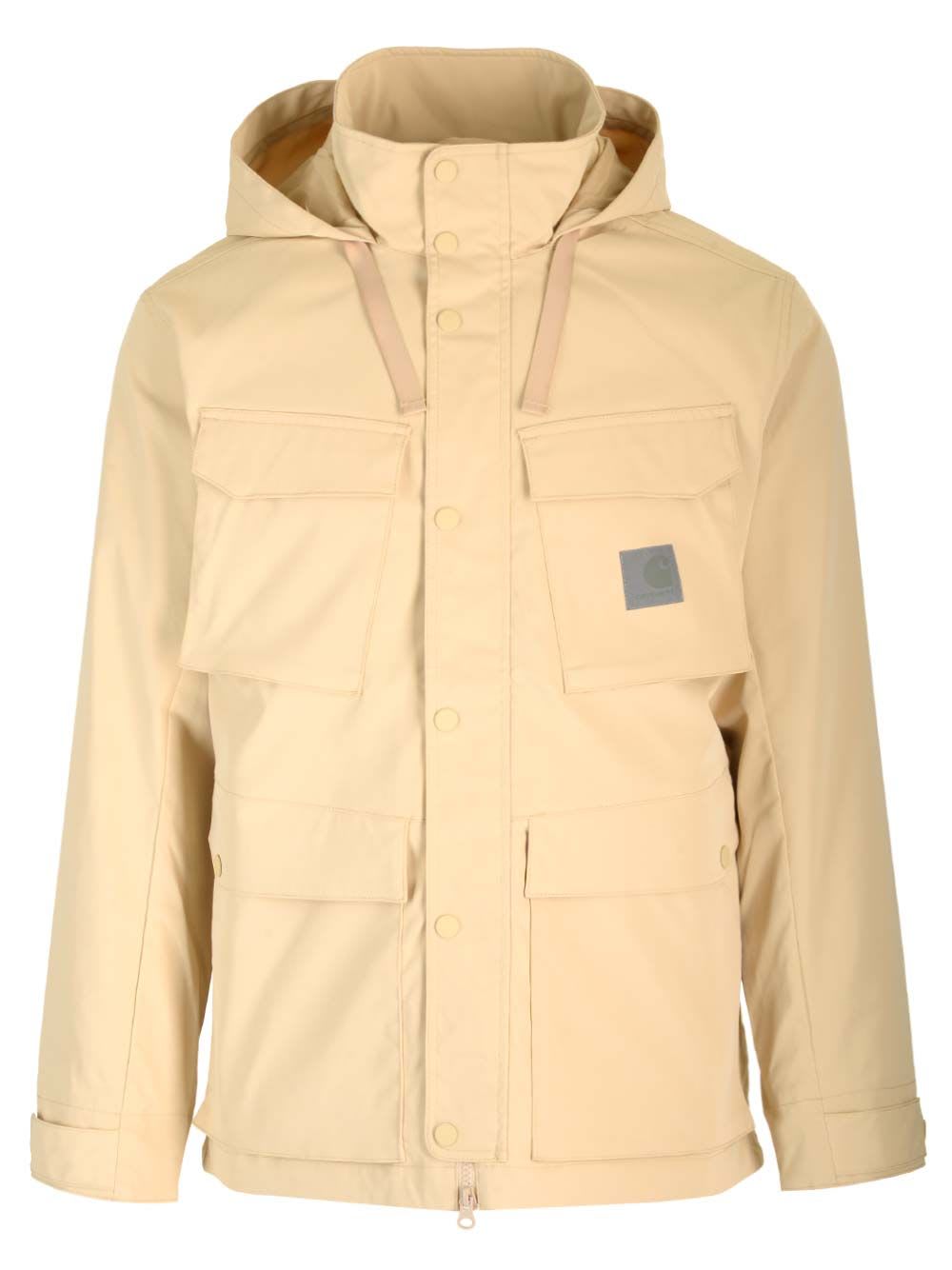 Shop Carhartt Balto Jacket In Beige