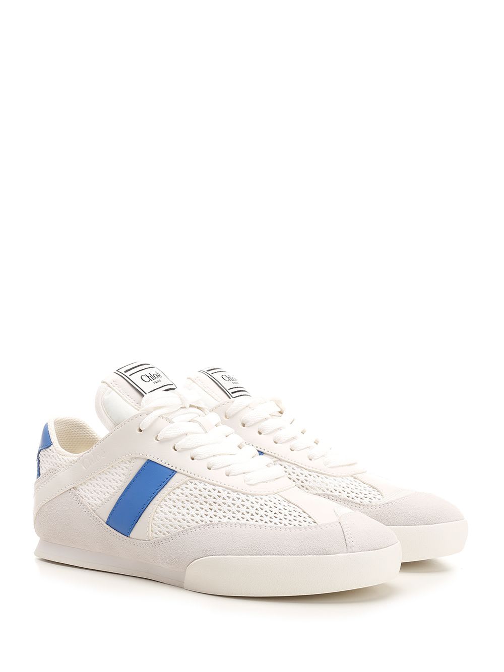 Chloé Kick Low-top Sneakers In White
