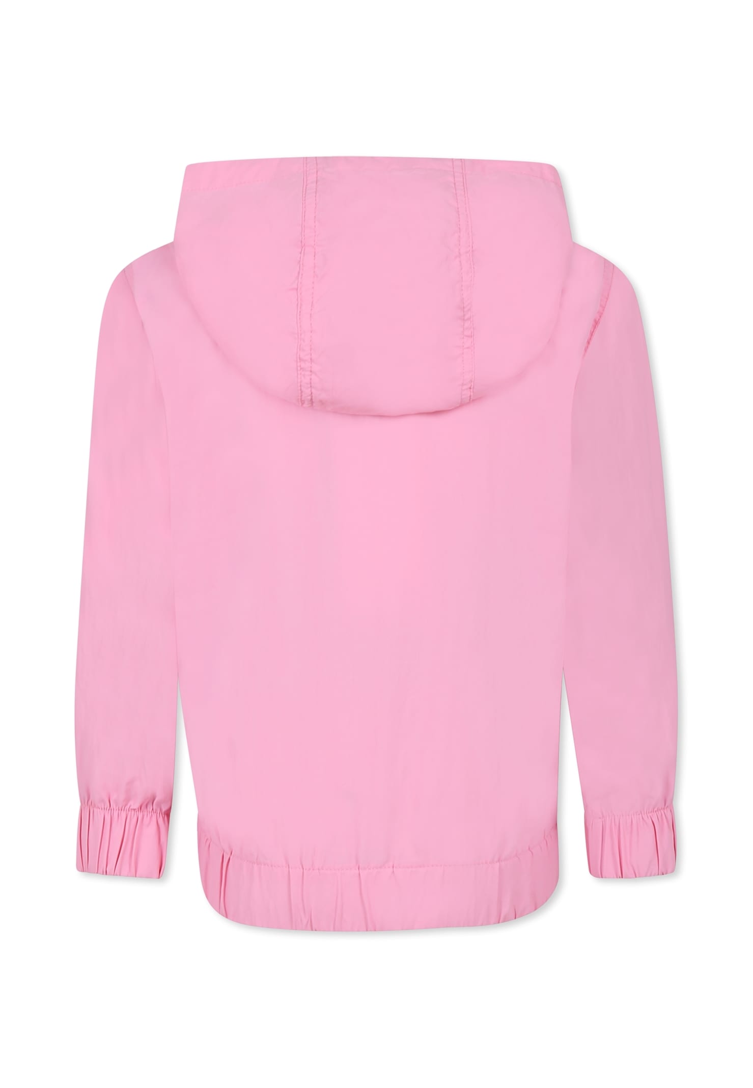 Kenzo Hooded Windbreaker In Pink
