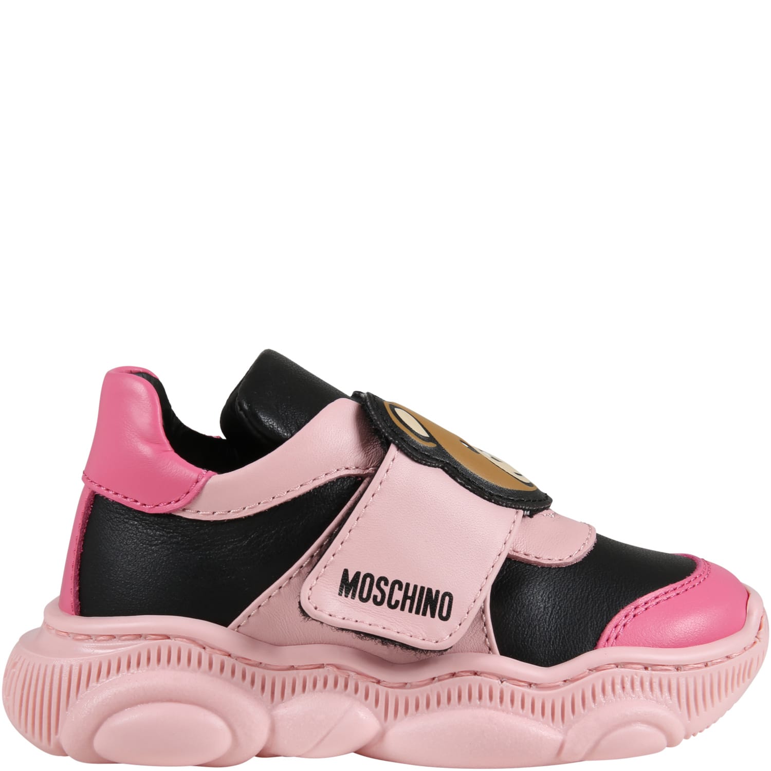 Moschino Multicolor Sneakers For Baby Girl