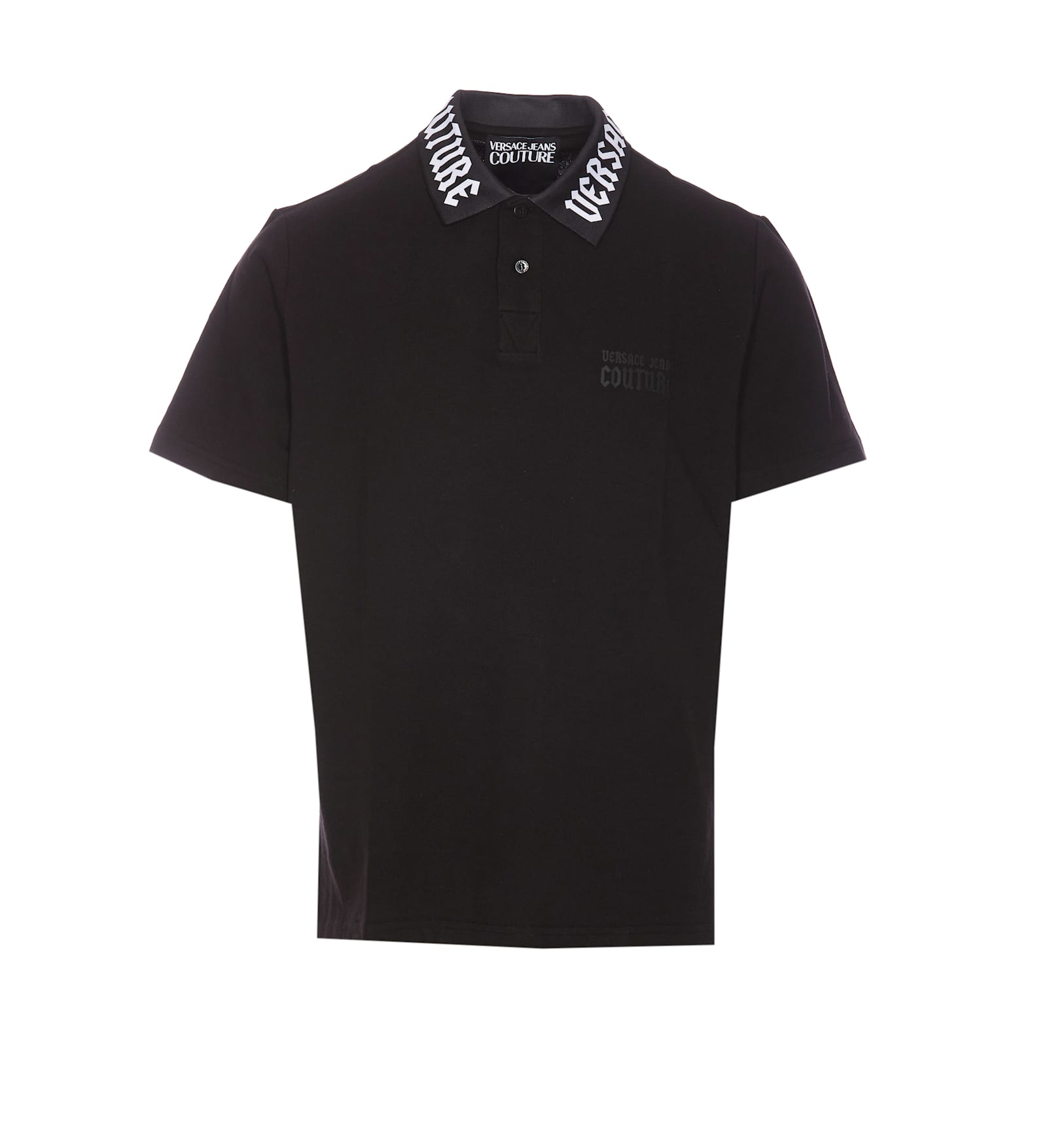 VERSACE JEANS COUTURE GOTHIC LOGO REGULAR POLO 