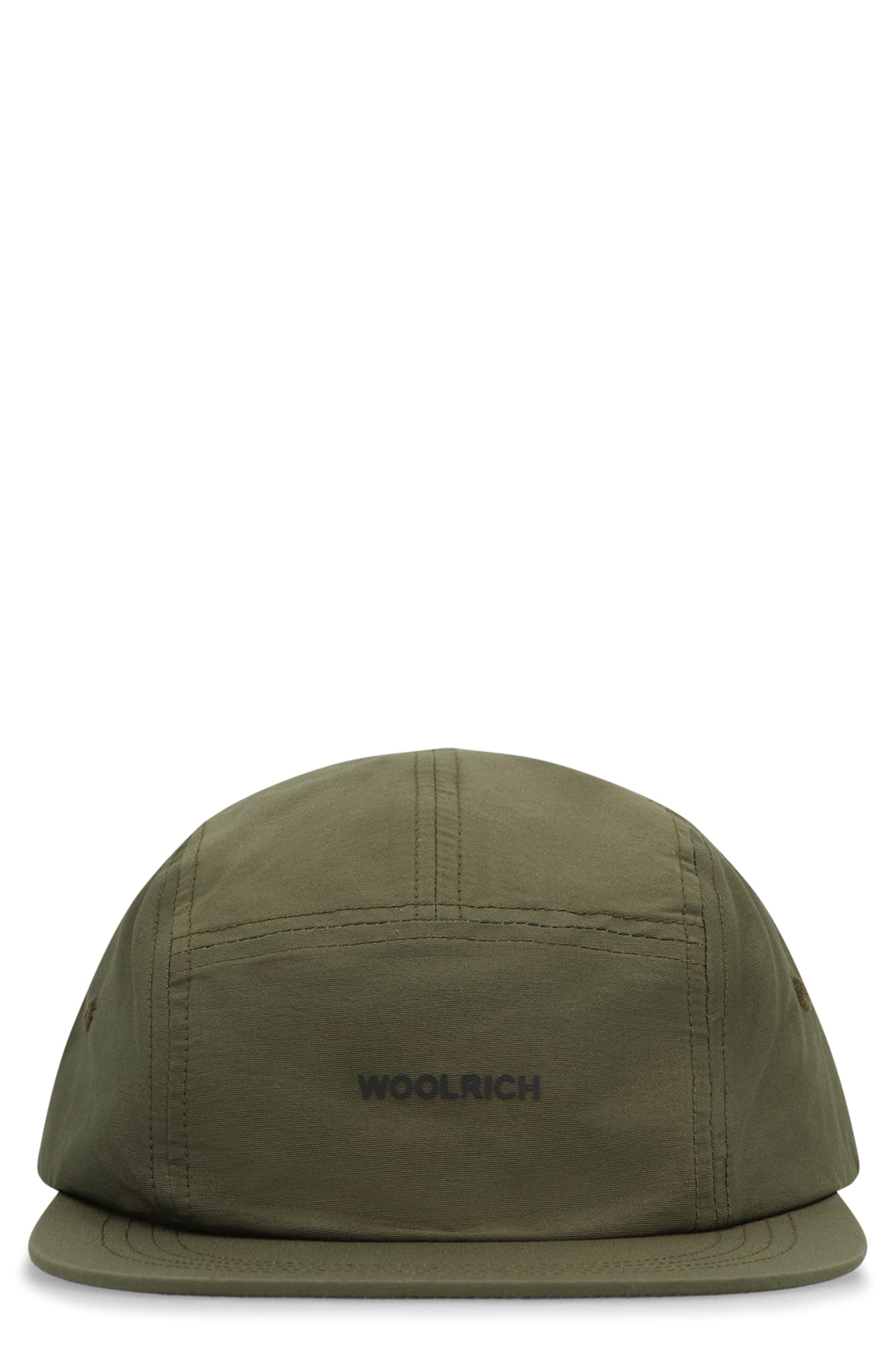 Woolrich Logo Baseball Cap In Green