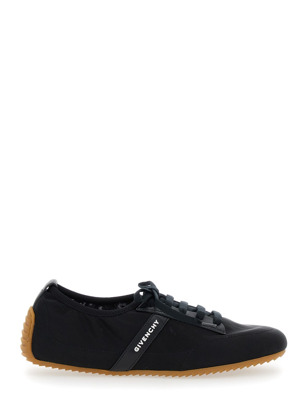Givenchy Women Black Sneaker With Logo Lettering On The Side In Fabric Woman In Multi