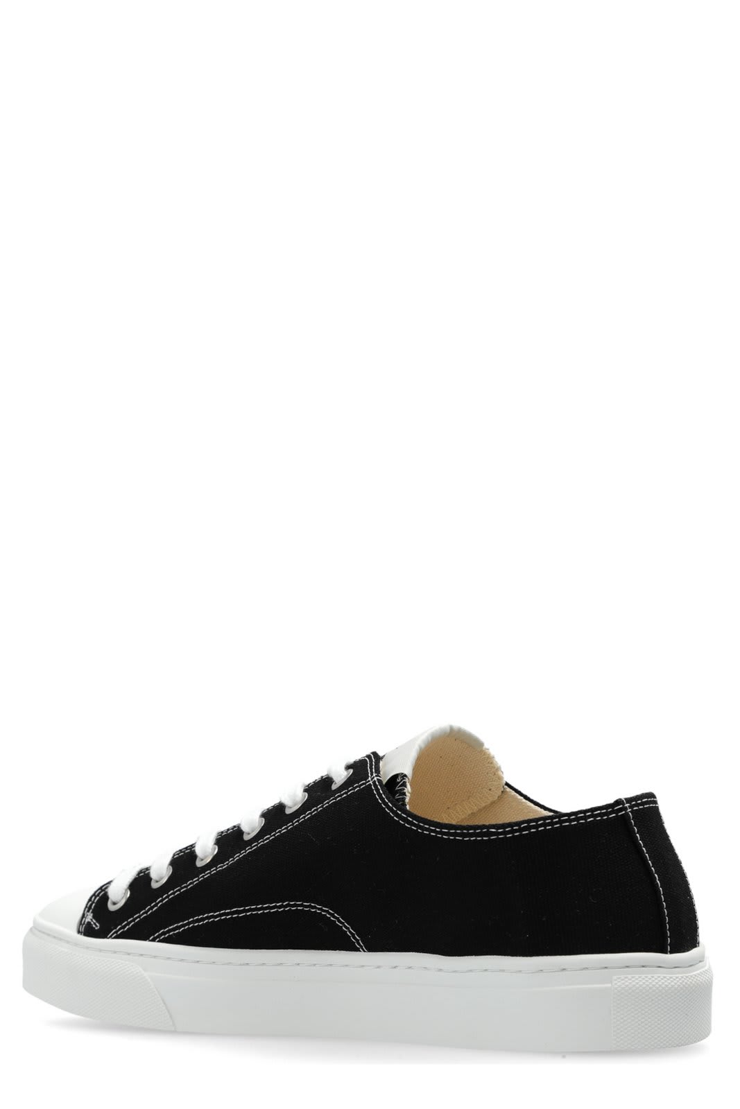 Shop Vivienne Westwood Orb Printed Lace-up Sneakers In Black