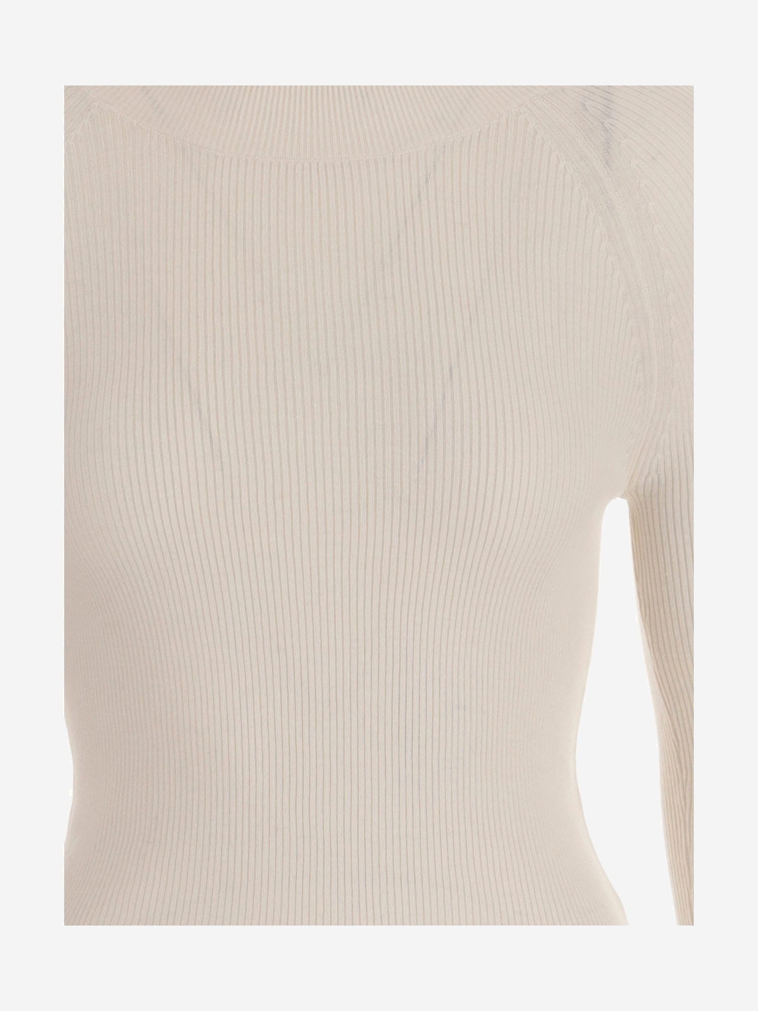 Shop Oliver Lattughi Cashmere And Silk Pullover In White