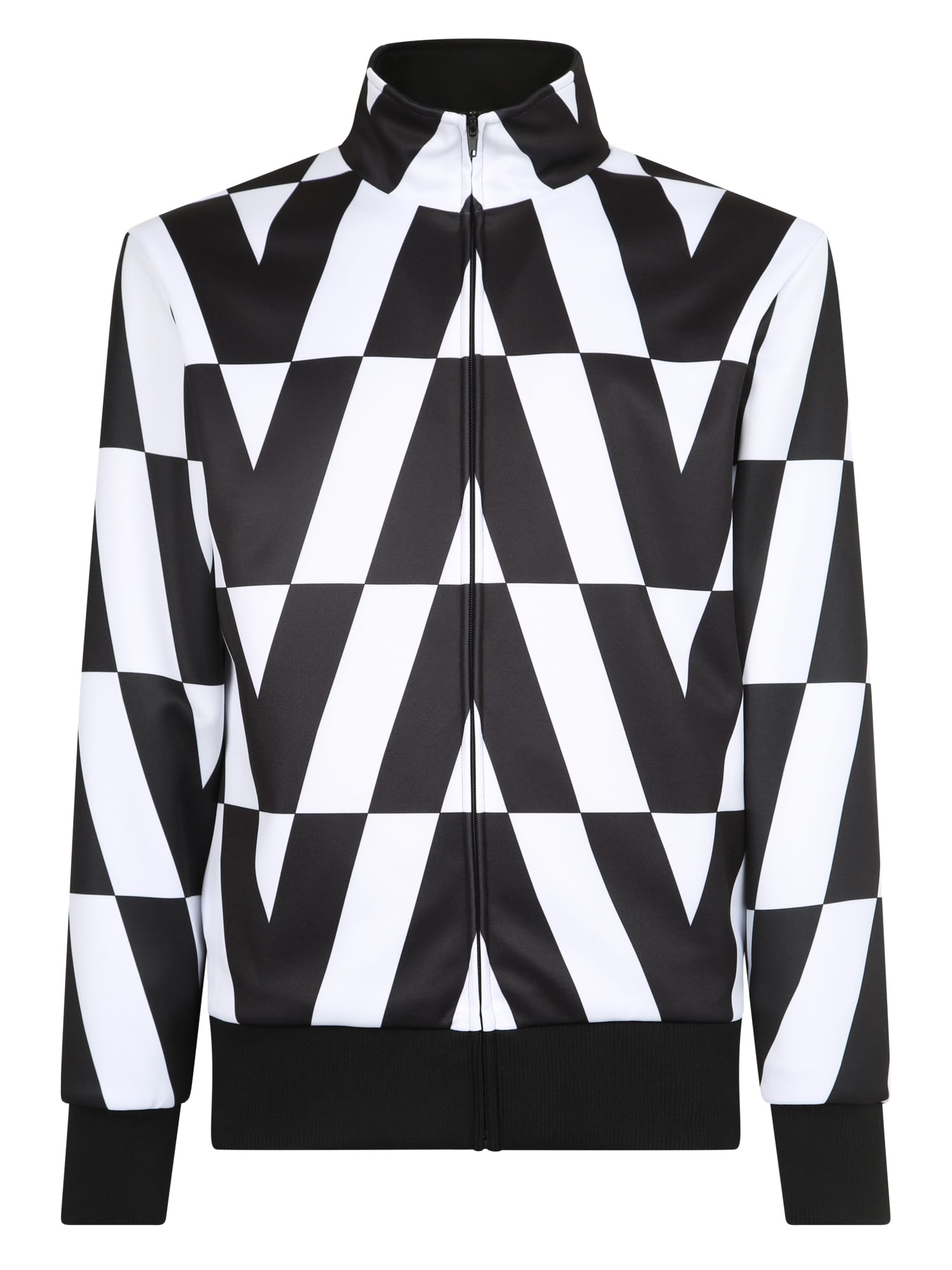 Valentino Optical Pattern Track Jacket